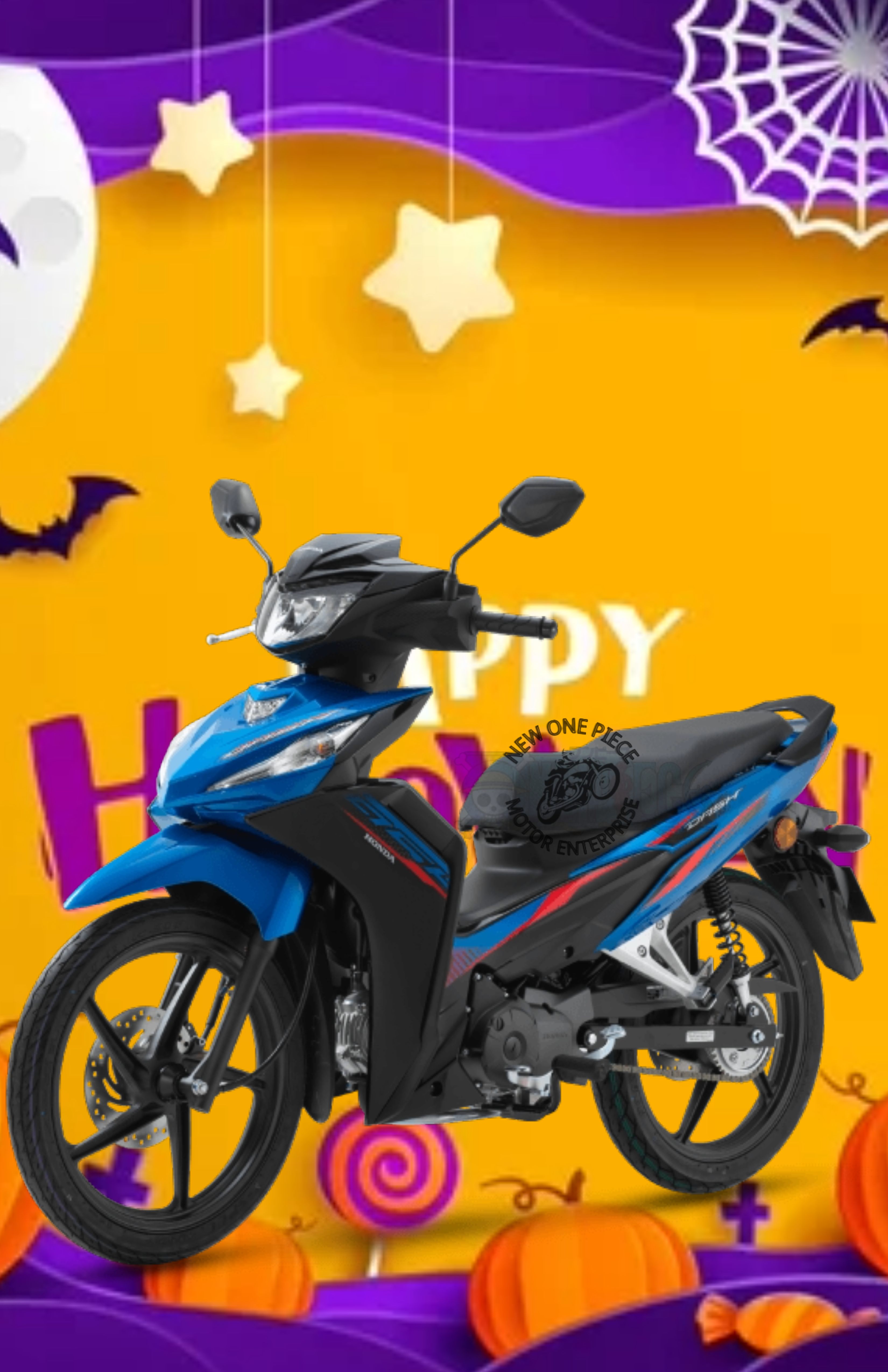 HONDA DASH 125 (BLUE)