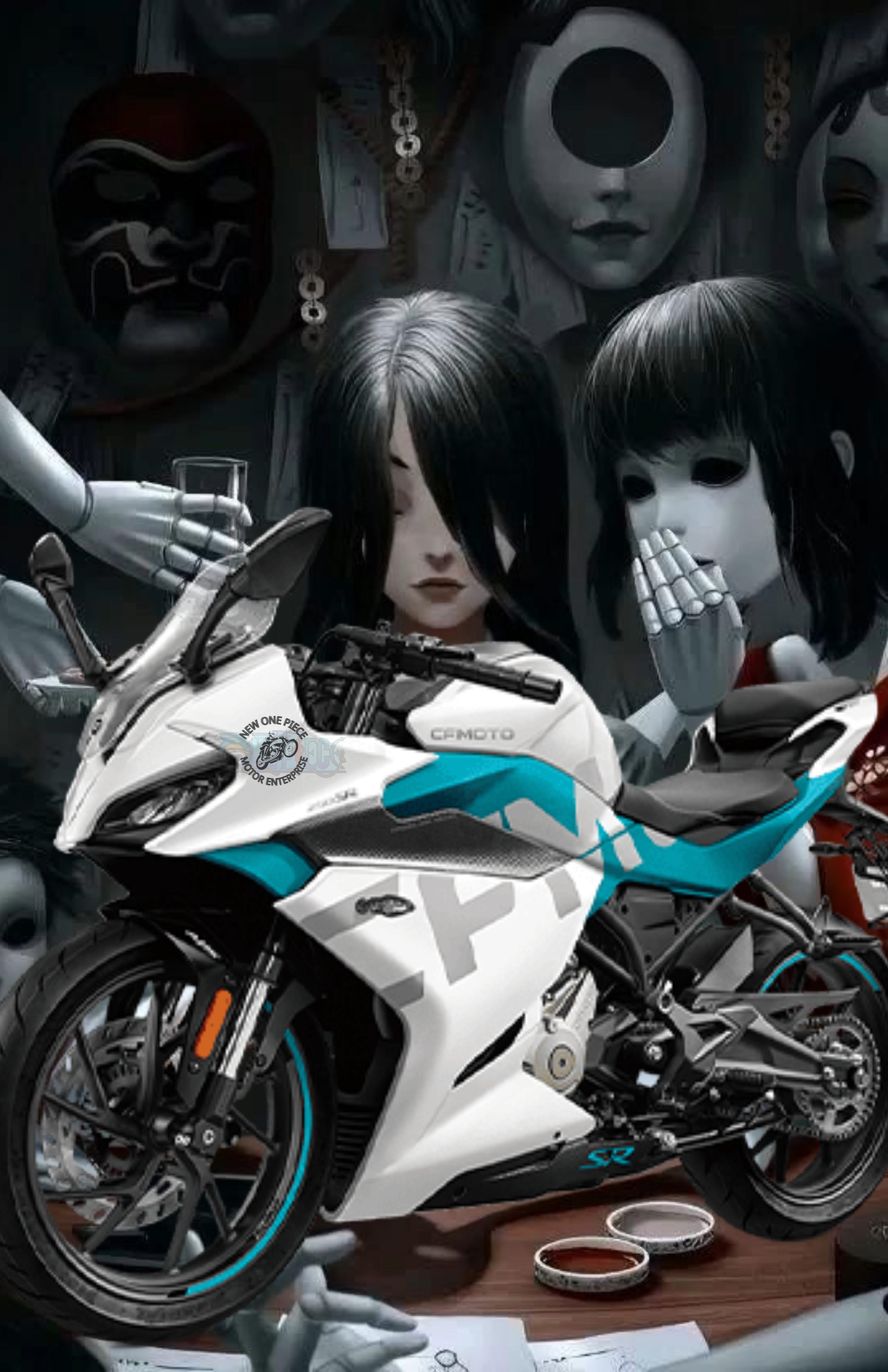 CFMOTO 250SR (NEBULA WHITE)