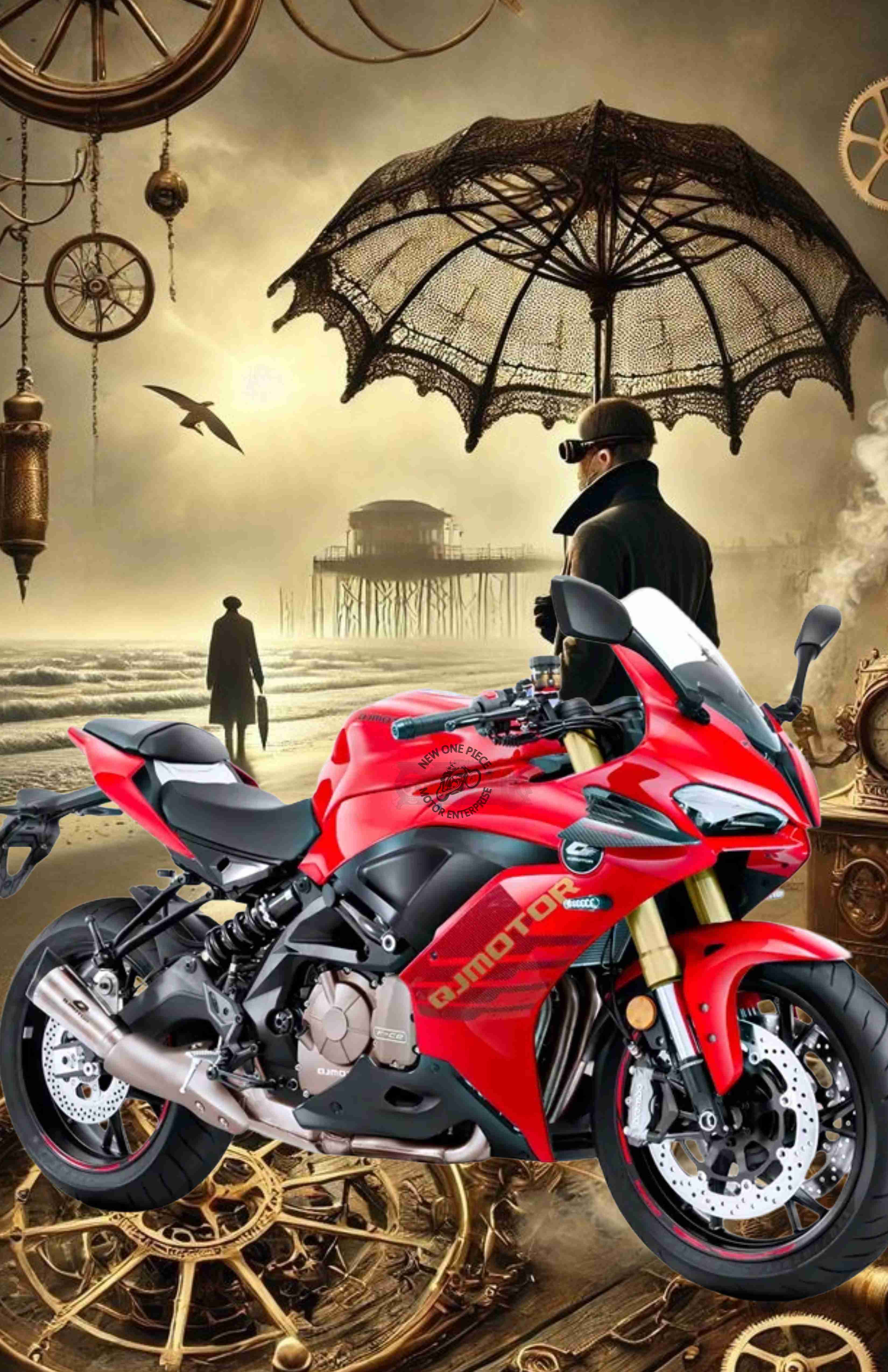 QJMOTOR SRK600RC (RED)