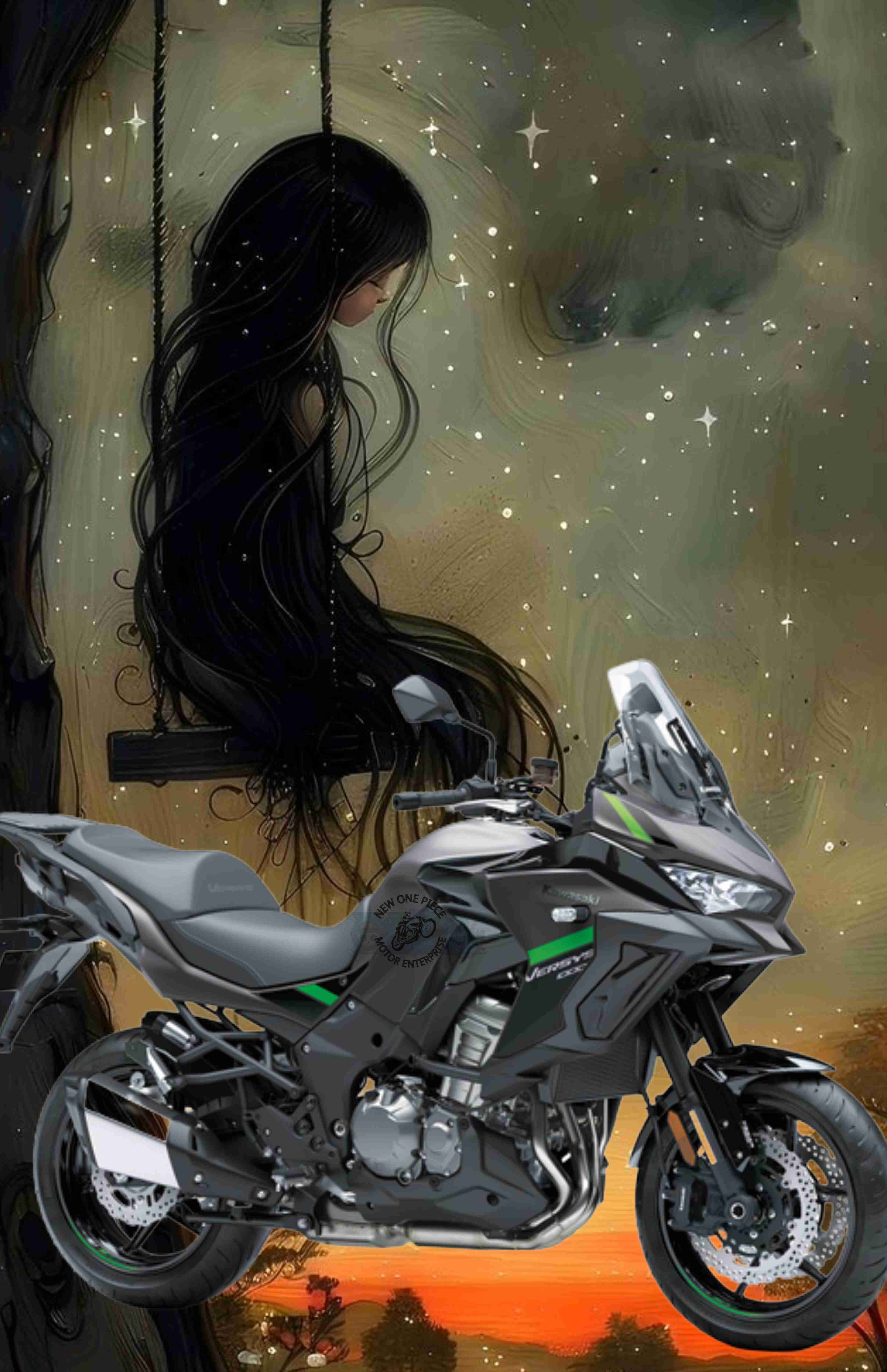 KAWASAKI VERSYS 1000STD (CANDY LIME GREEN)