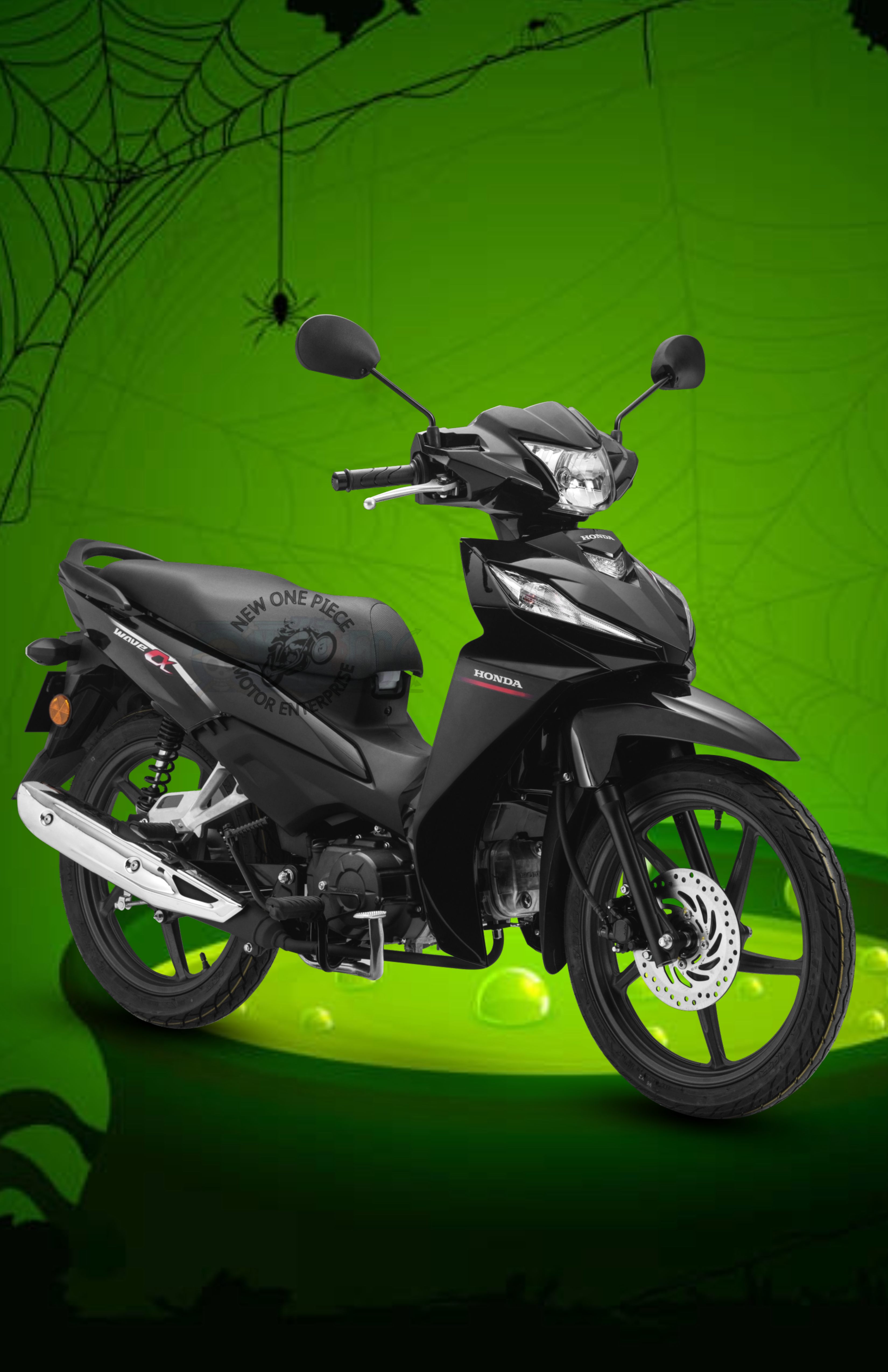 HONDA WAVE ALPHA (BLACK)