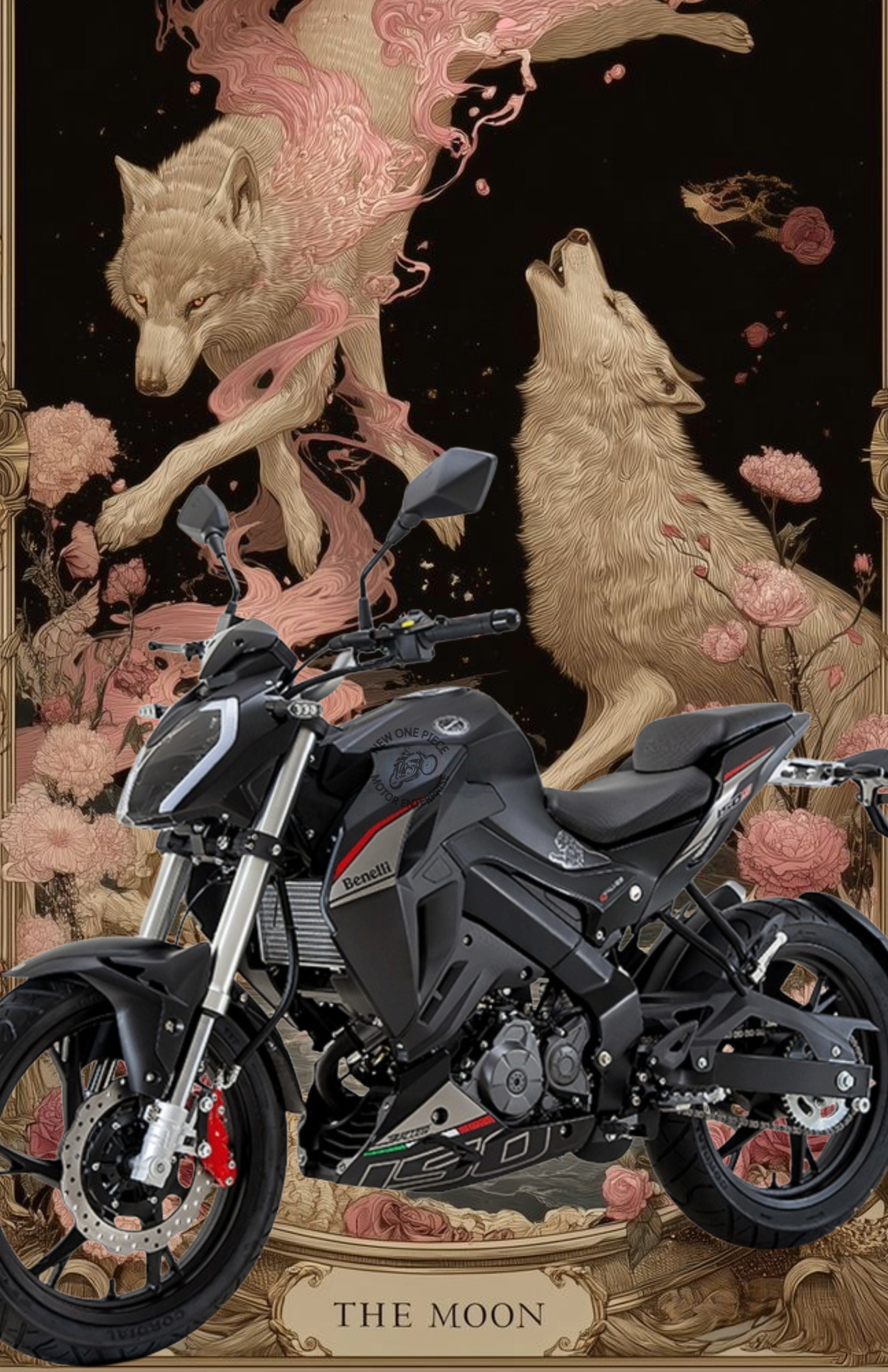 BENELLI 150S (BLACK/RED/SE GREEN)