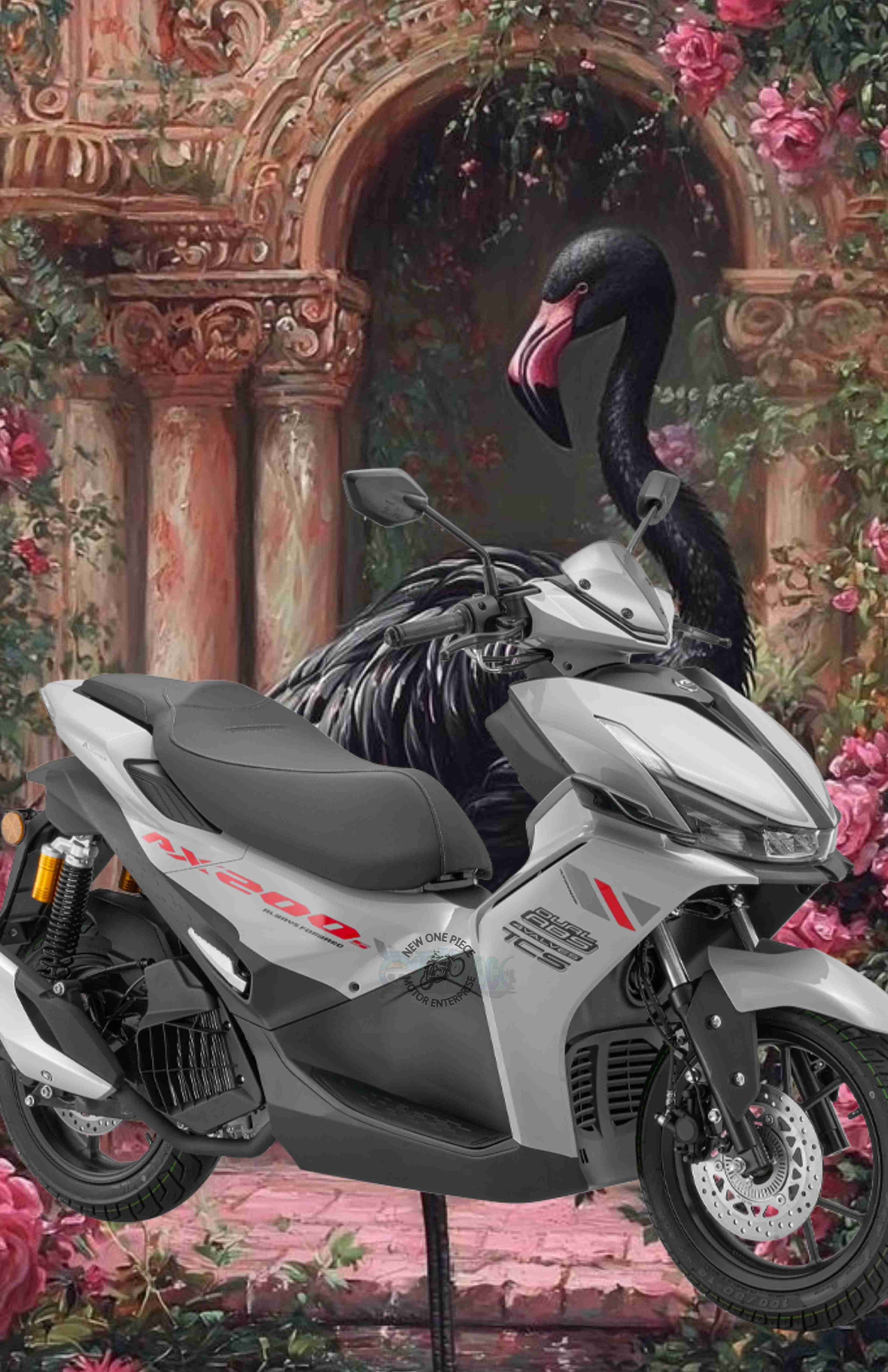 QJMOTOR AX200S (GREY)