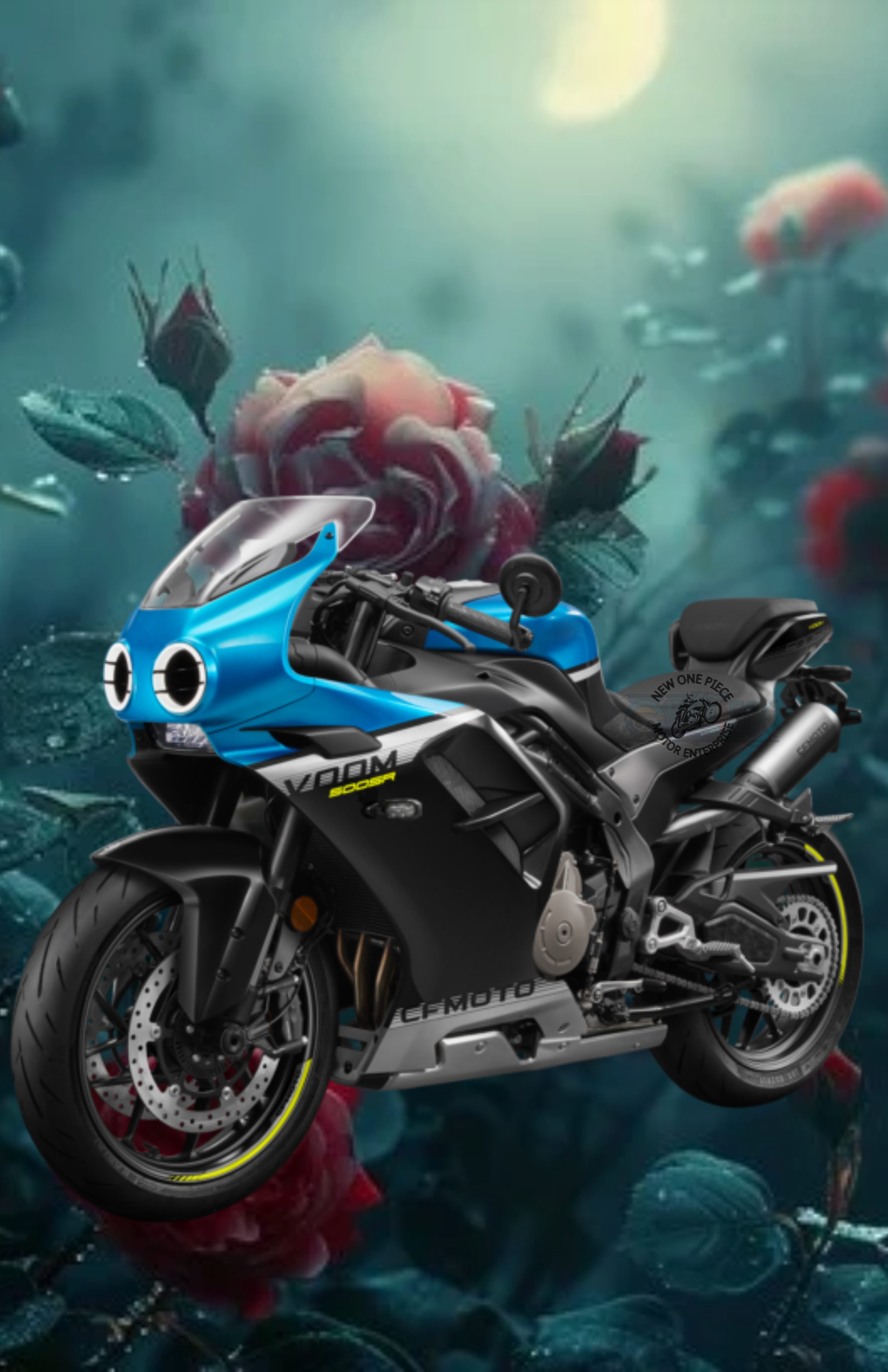CFMOTO 500SR (ZEPHYR BLUE)