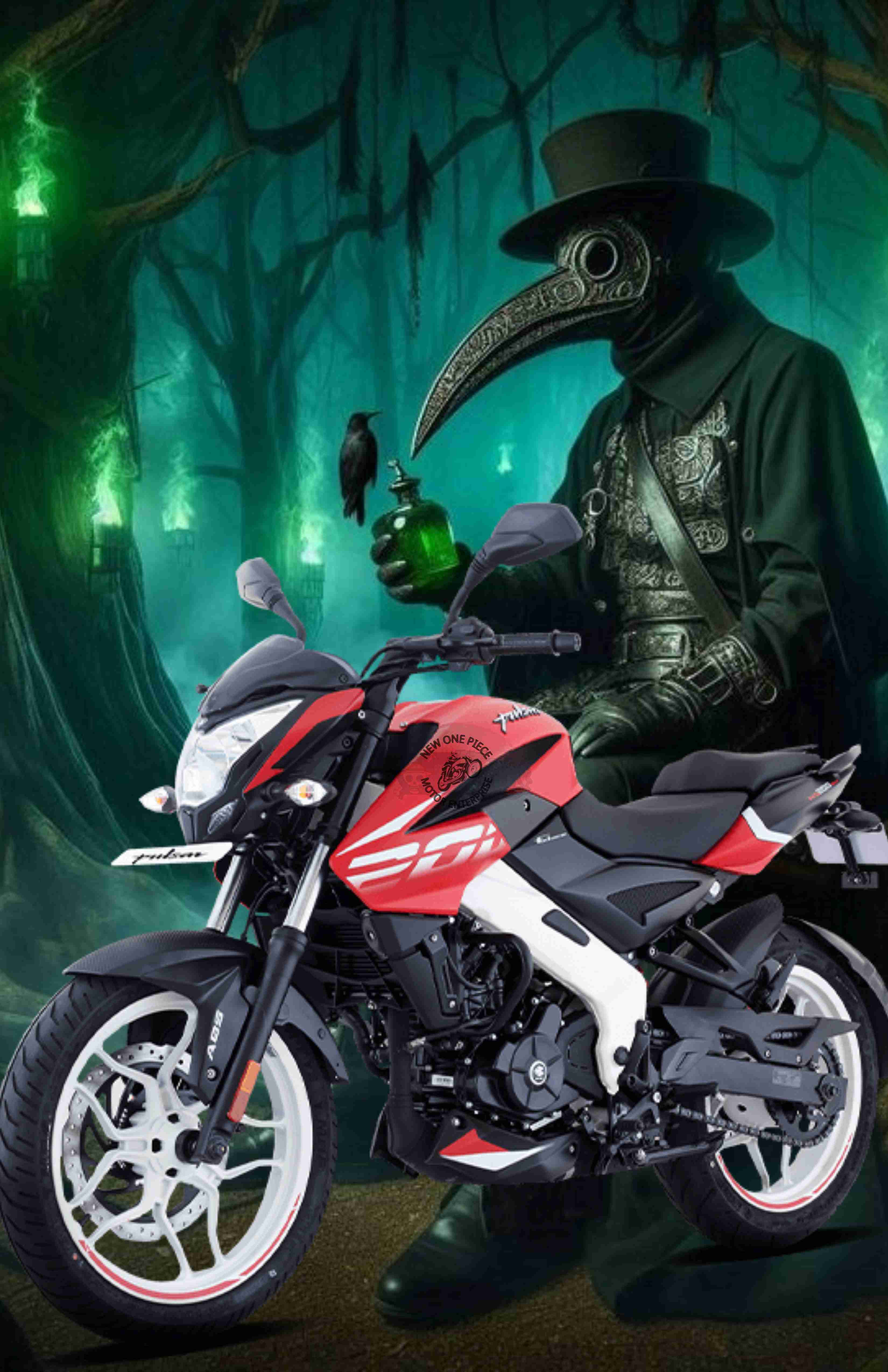 MODENAS PULSAR NS200 (BURNT RED)