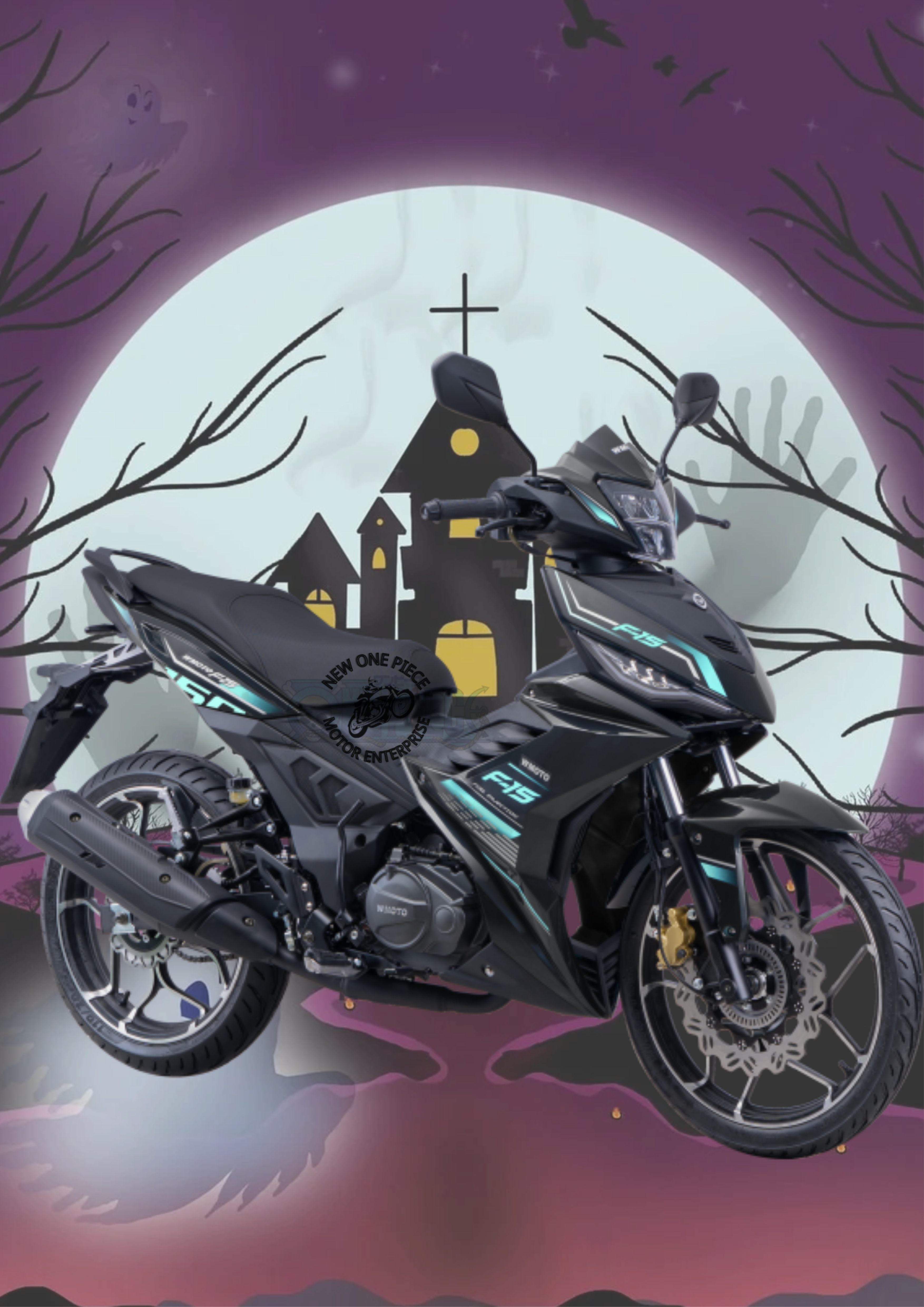 WMOTO F-15 (TURQUOISE)