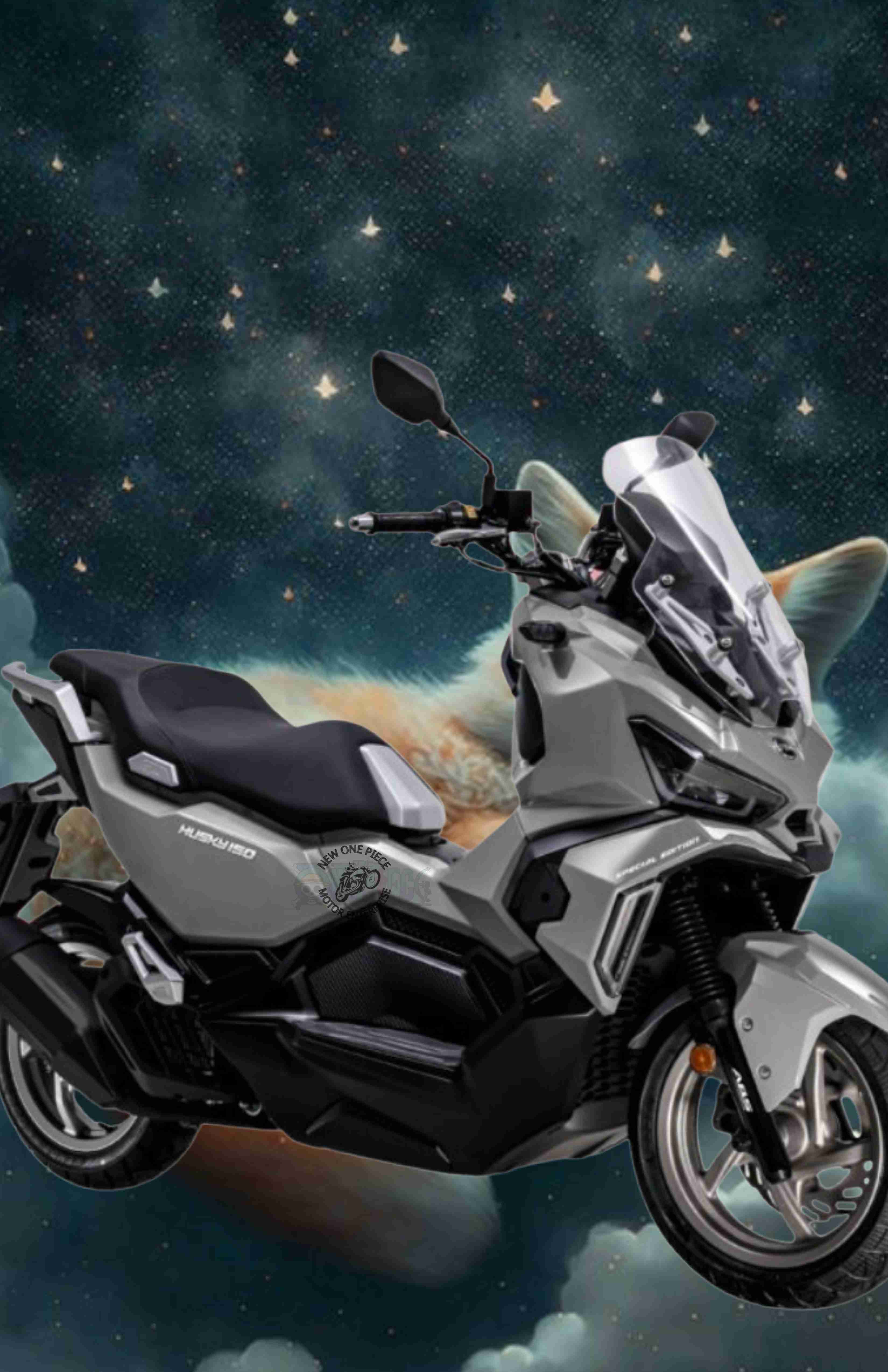 SYM HUSKY 150 SE (SPACE SILVER)