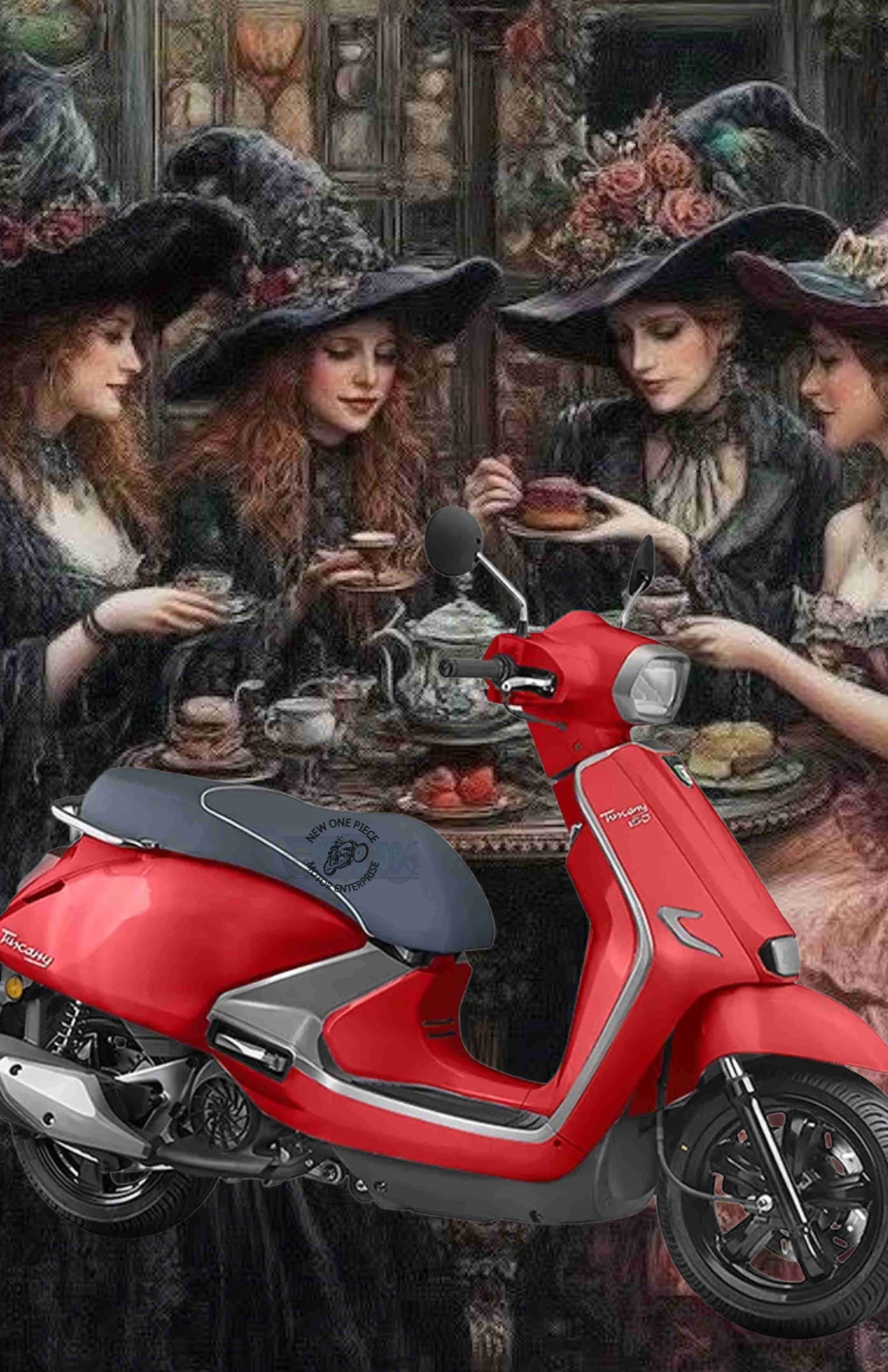 SYM TUSCANY 150 (RED)