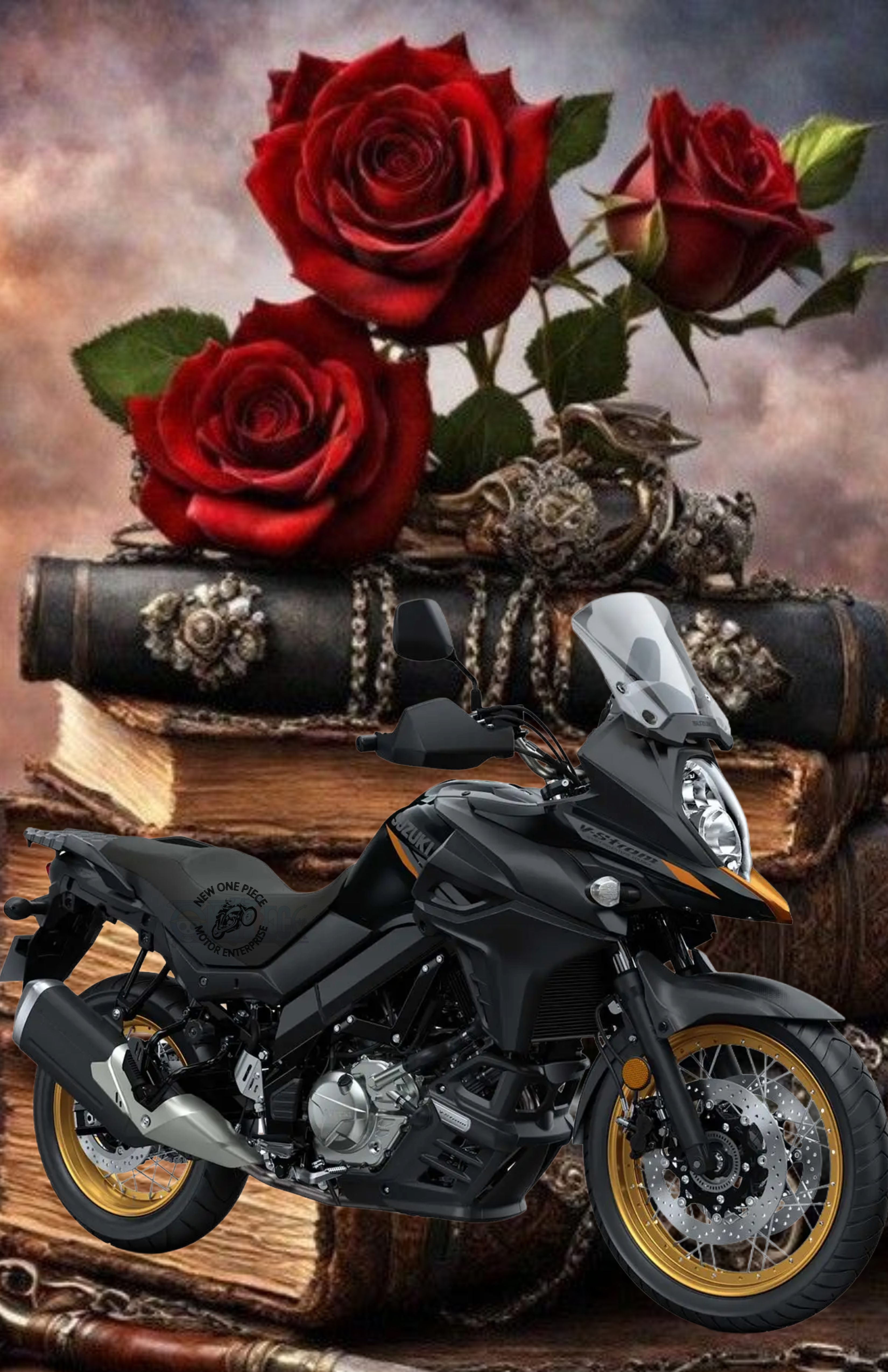 SUZUKI V-STROM 650XT (GLASS SPARKLE BLACK)