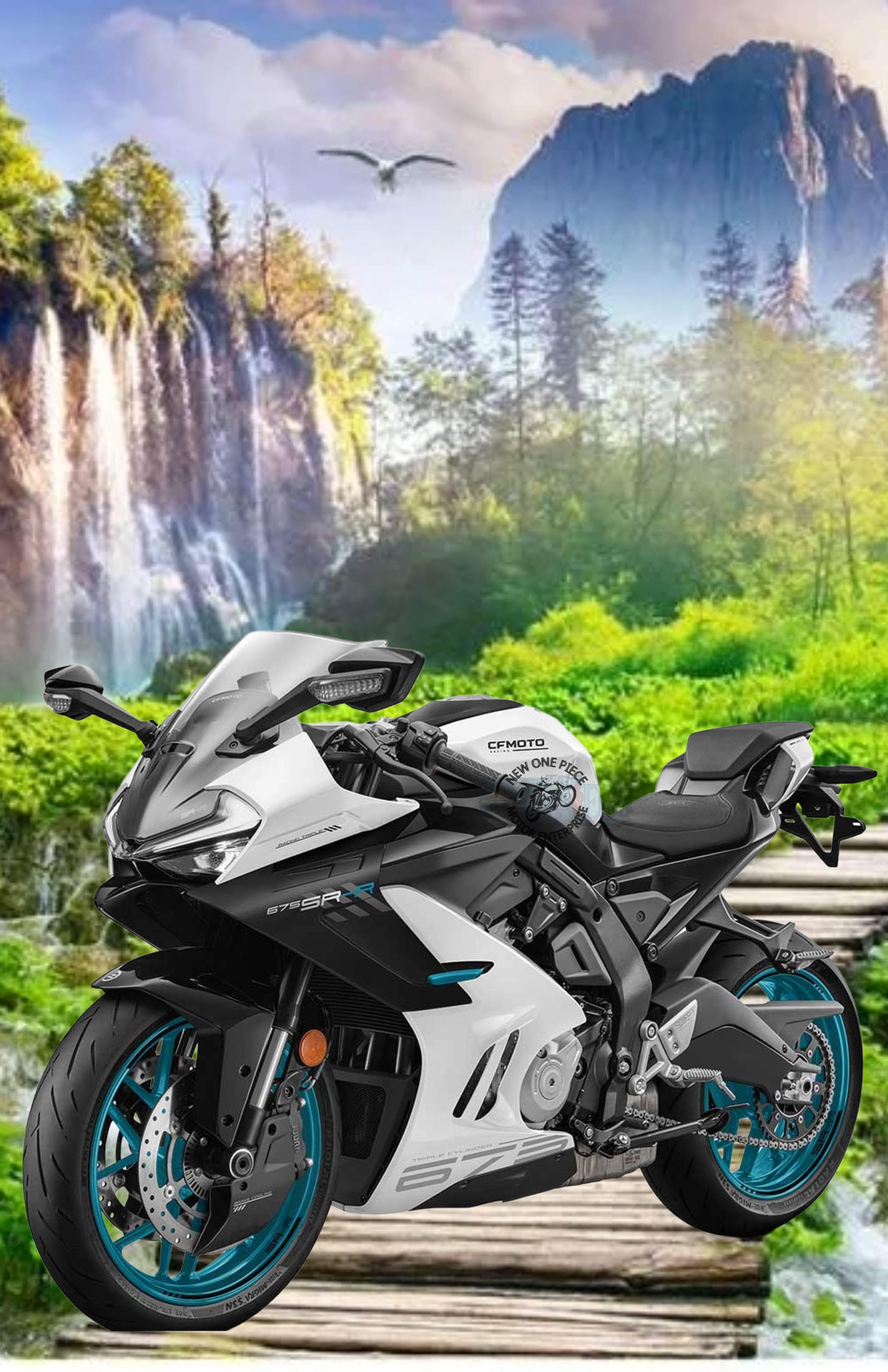 CFMOTO 675SR-R (NEBULA WHITE)