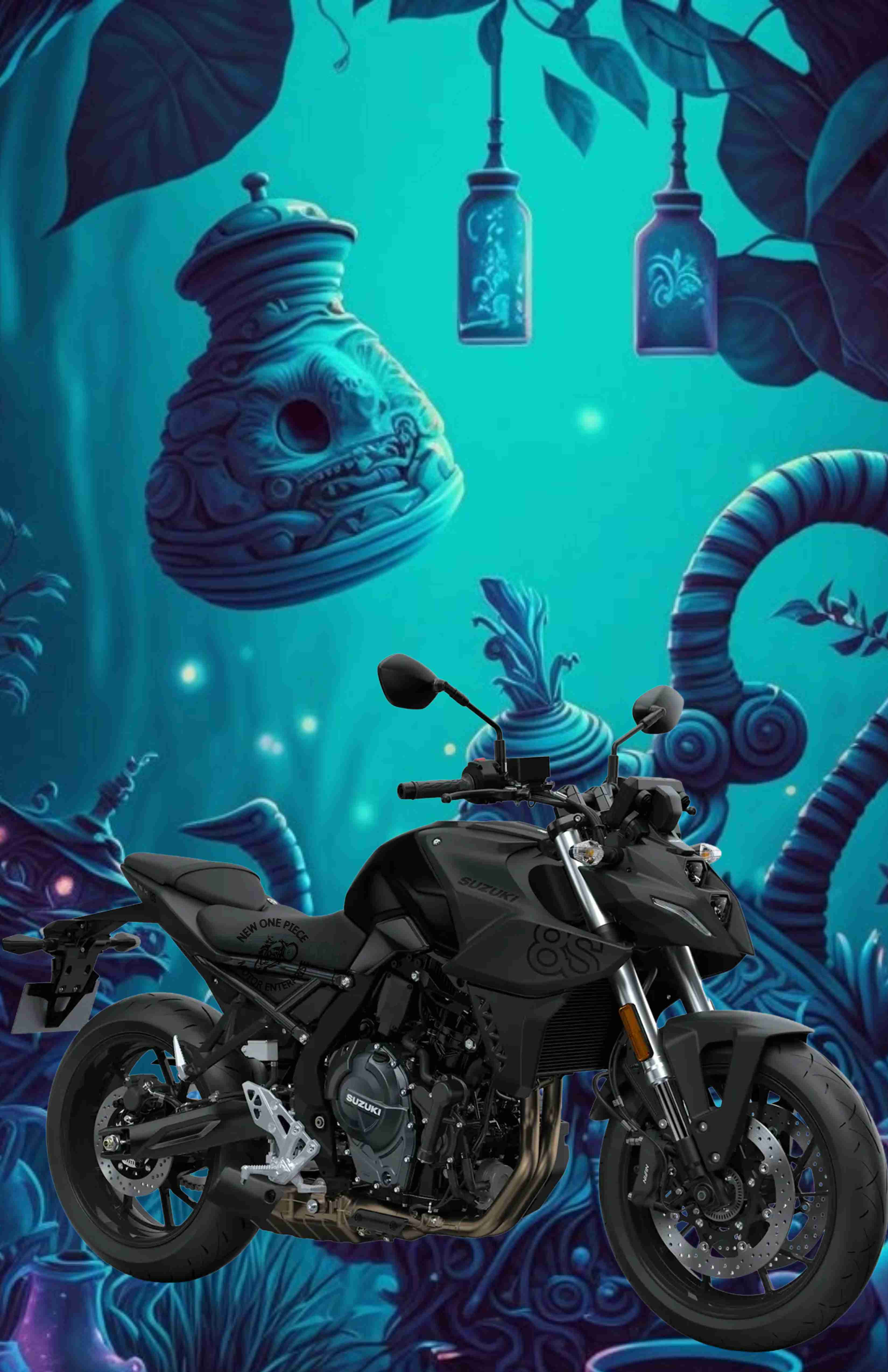 SUZUKI GSX-8S (METALLIC MATTE BLACK)