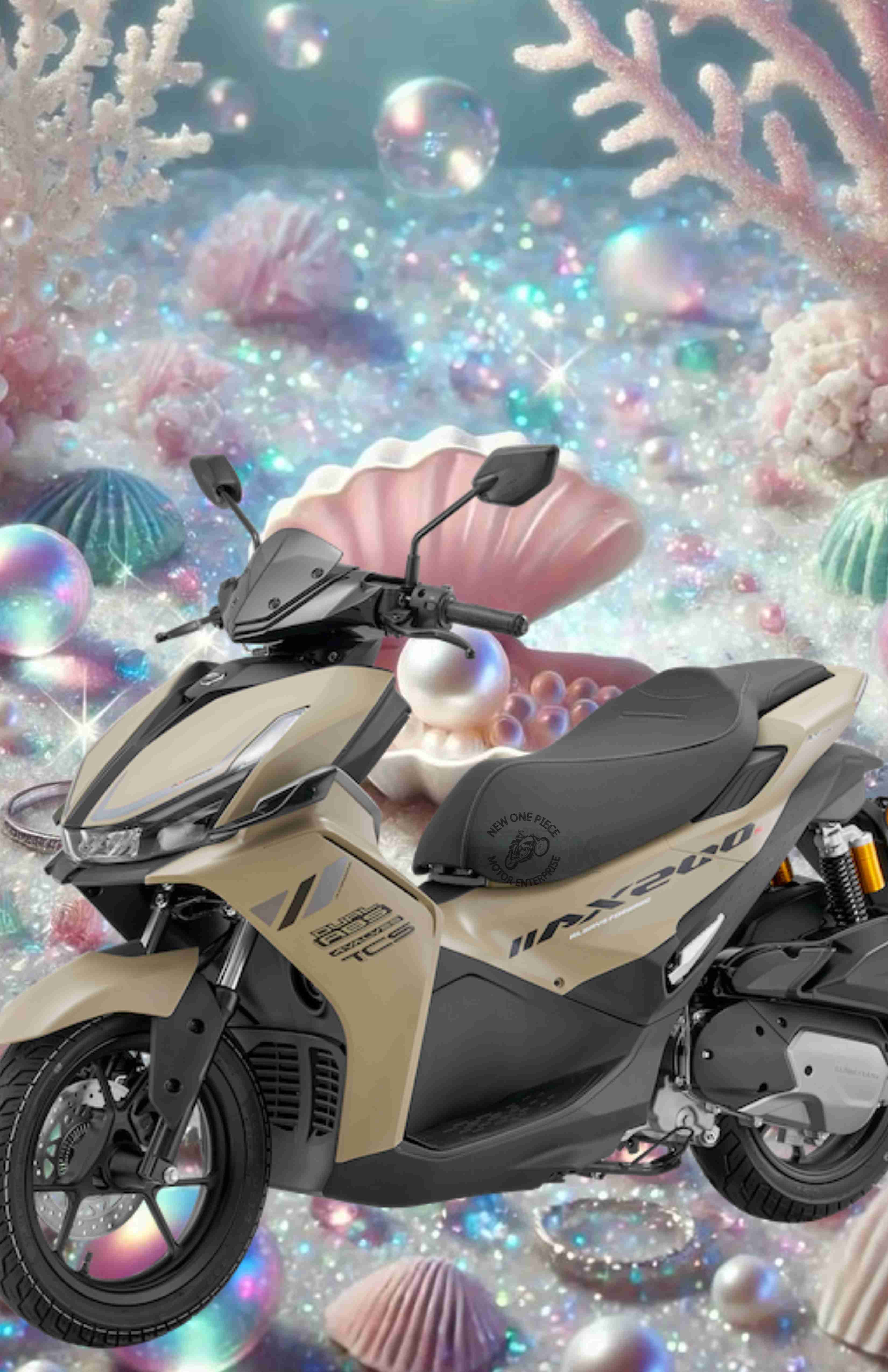 QJMOTOR AX200S (SAND BROWN)