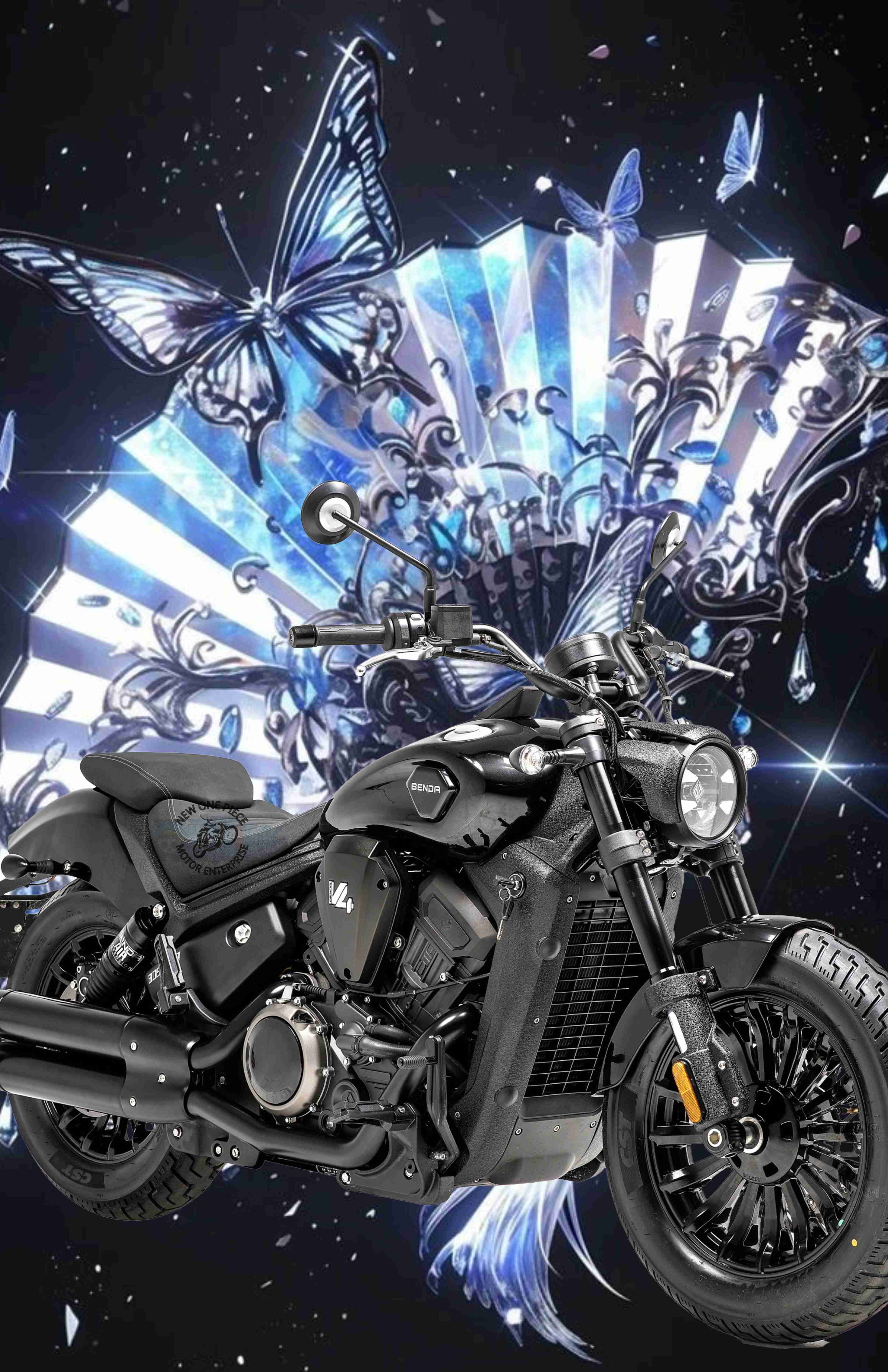 BENDA DARKFLAG 500 (SHINY BLACK)