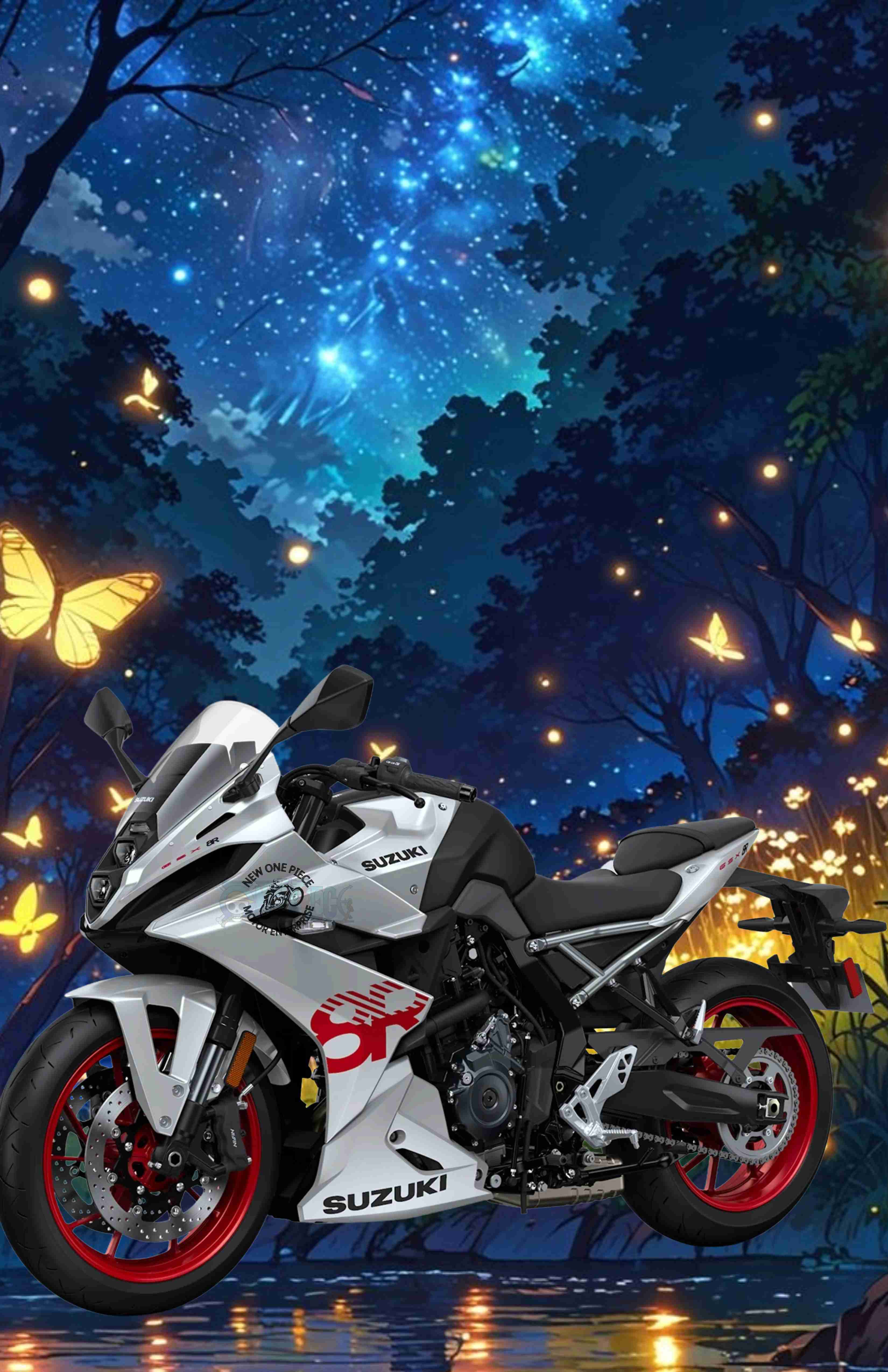 SUZUKI GSX-8R (METALLIC SWORD SILVER)