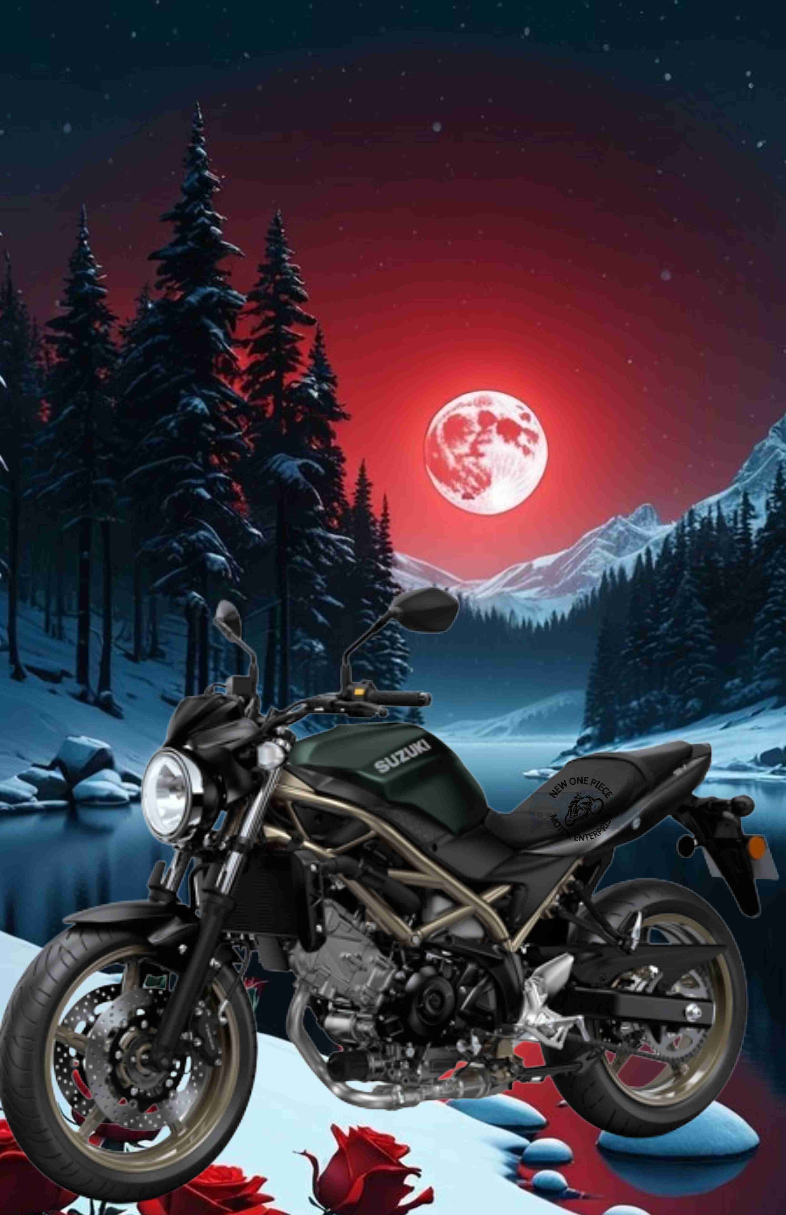 SUZUKI SV650 (PEARL MAT SHADOW GREEN)