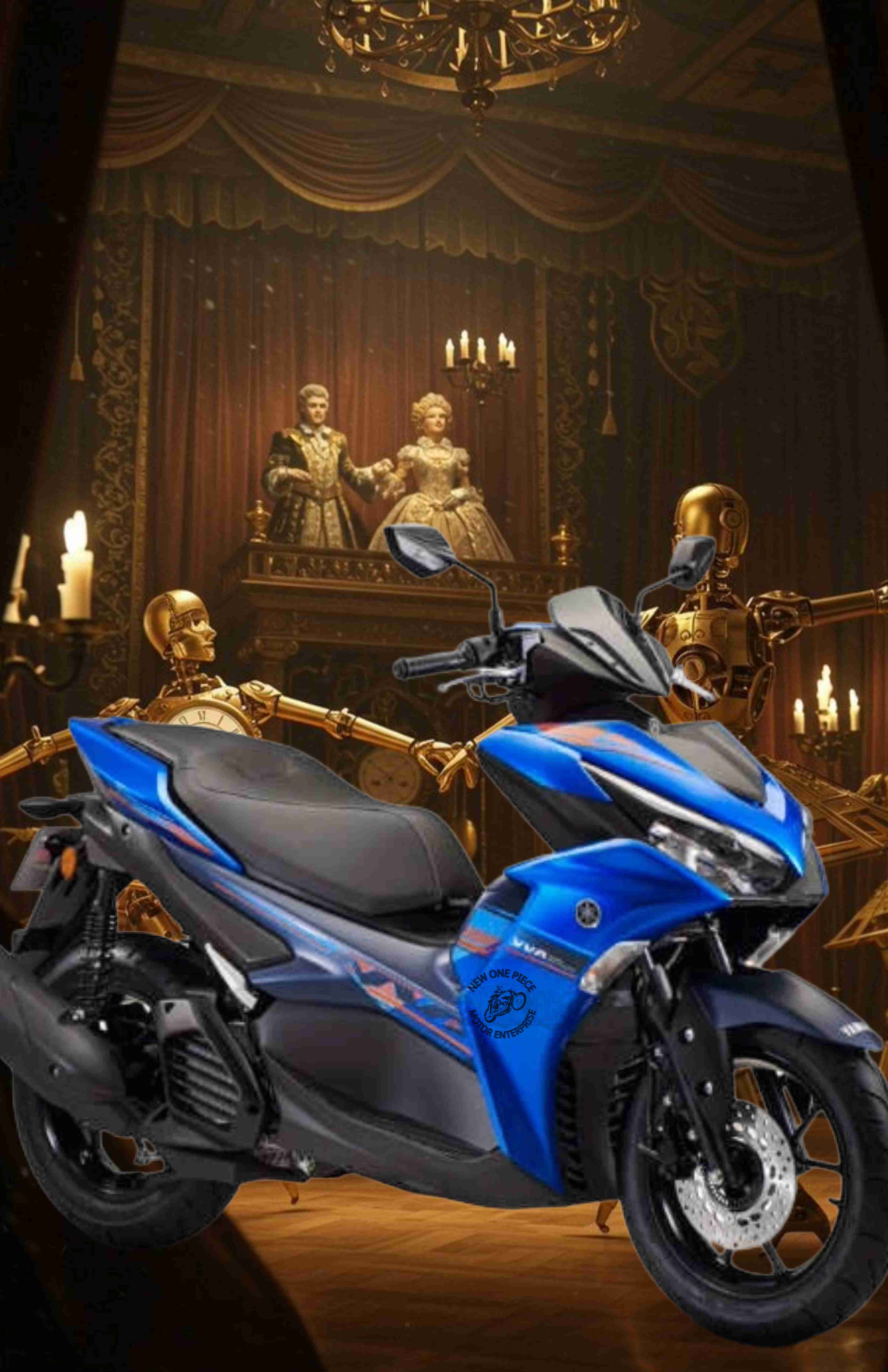 YAMAHA NVX STANDARD (BLUE)