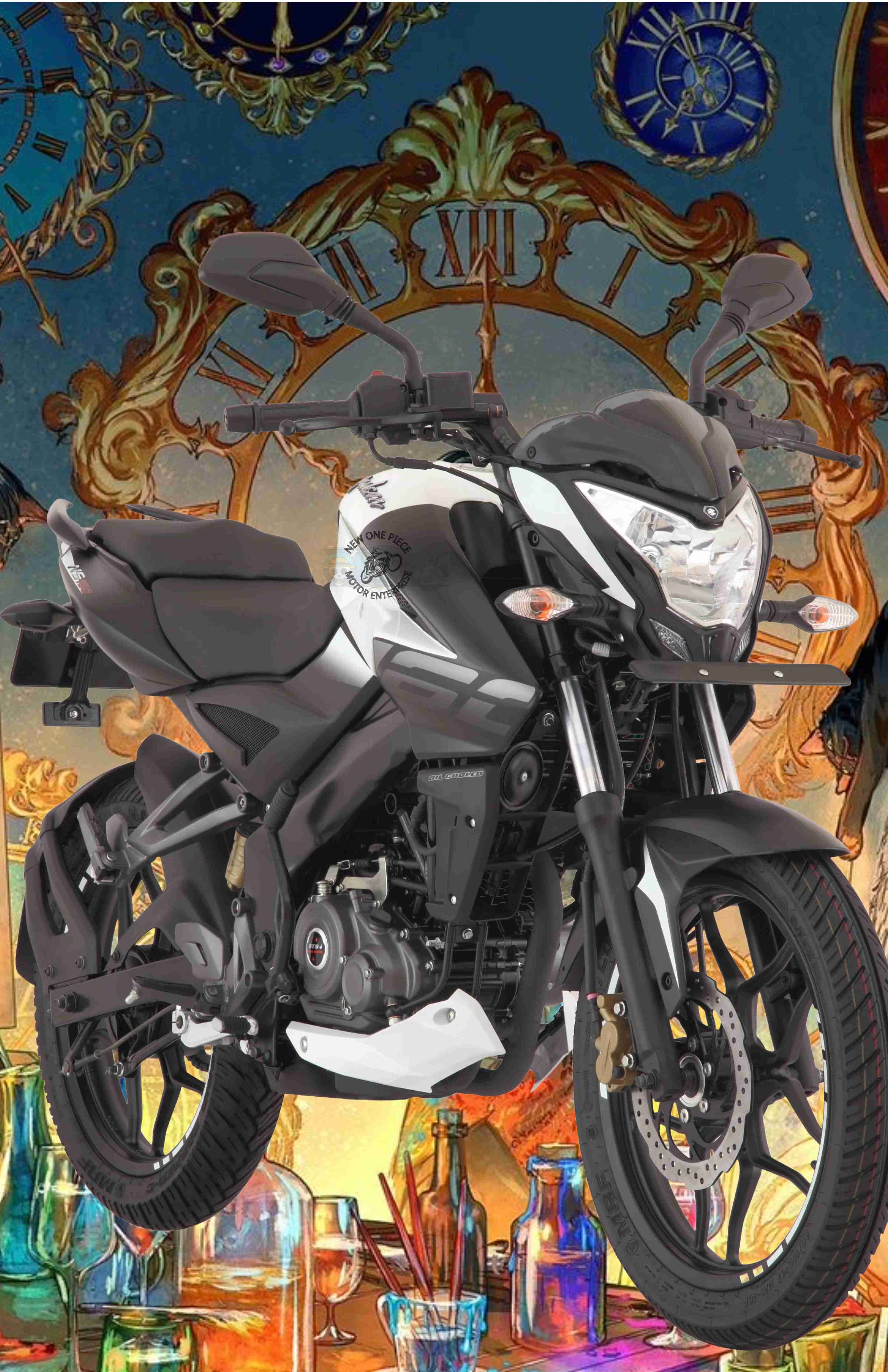 MODENAS PULSAR NS160 (METALLIC WHITE)