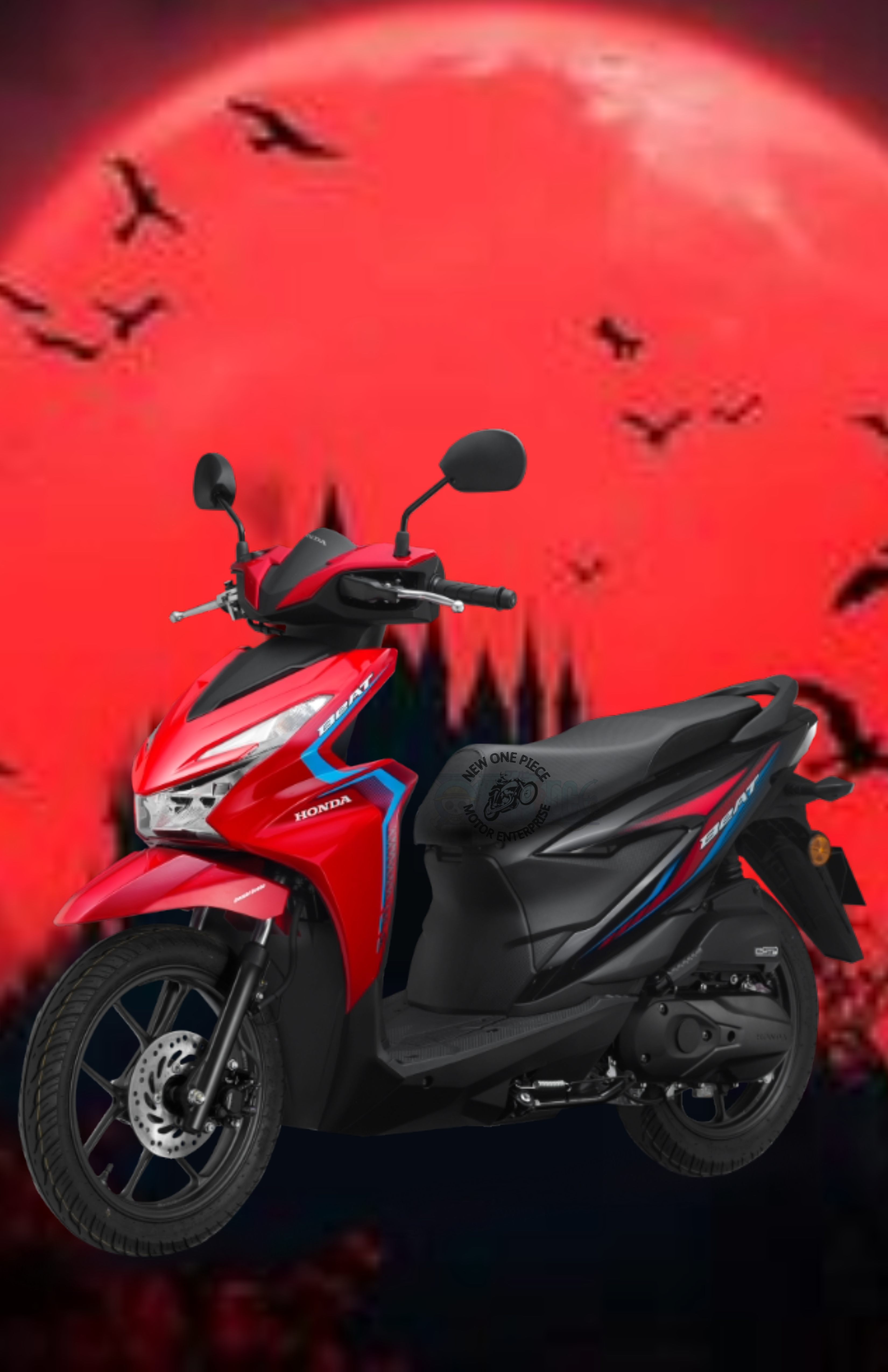 HONDA BEAT (RED)