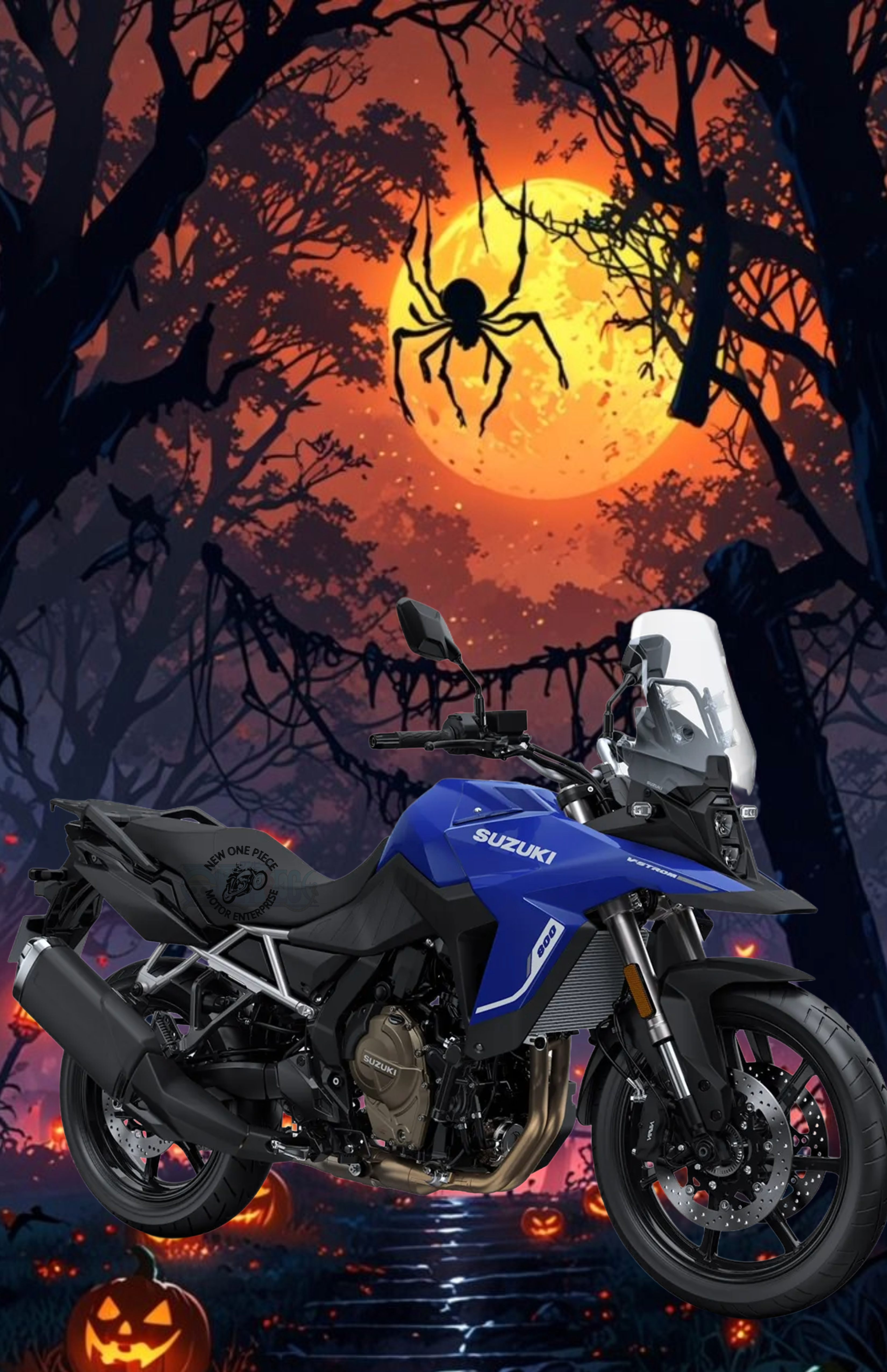 SUZUKI V-STROM 800 (PEARL VIGOR BLUE)