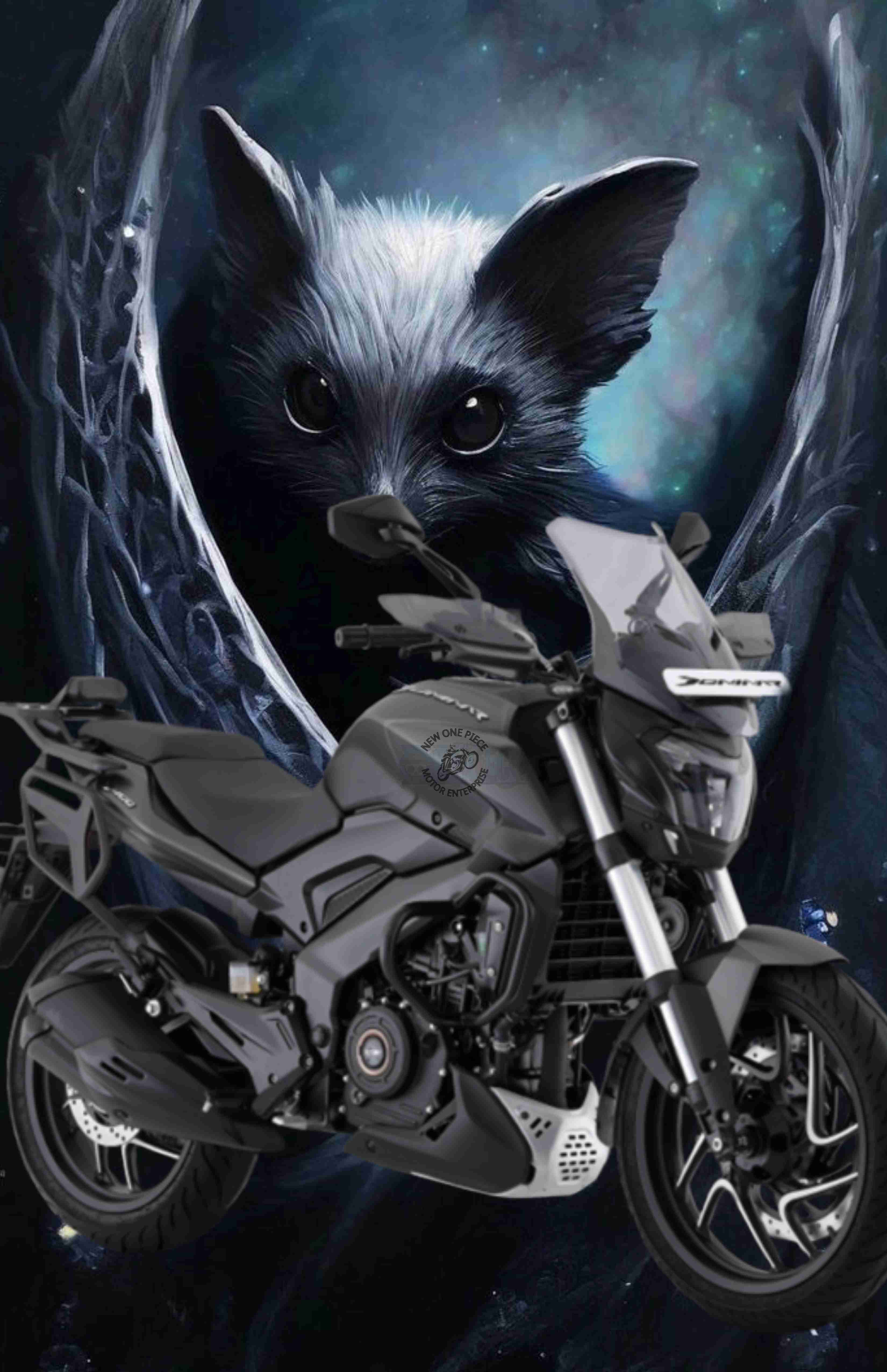 MODENAS DOMINAR D400 (CHARCOAL BLACK)
