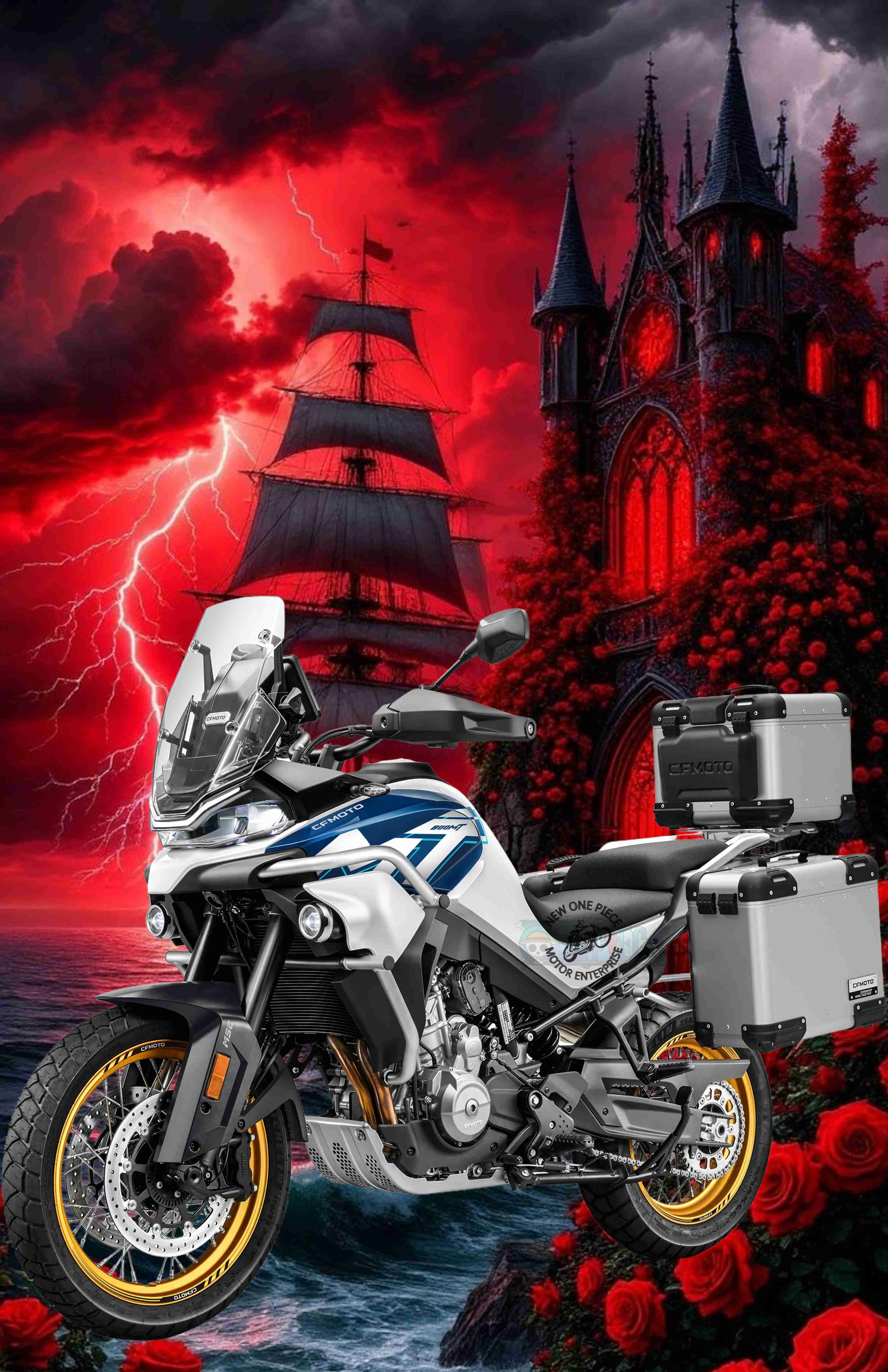 CFMOTO 800MT EXPLORE (STARRY WHITE)