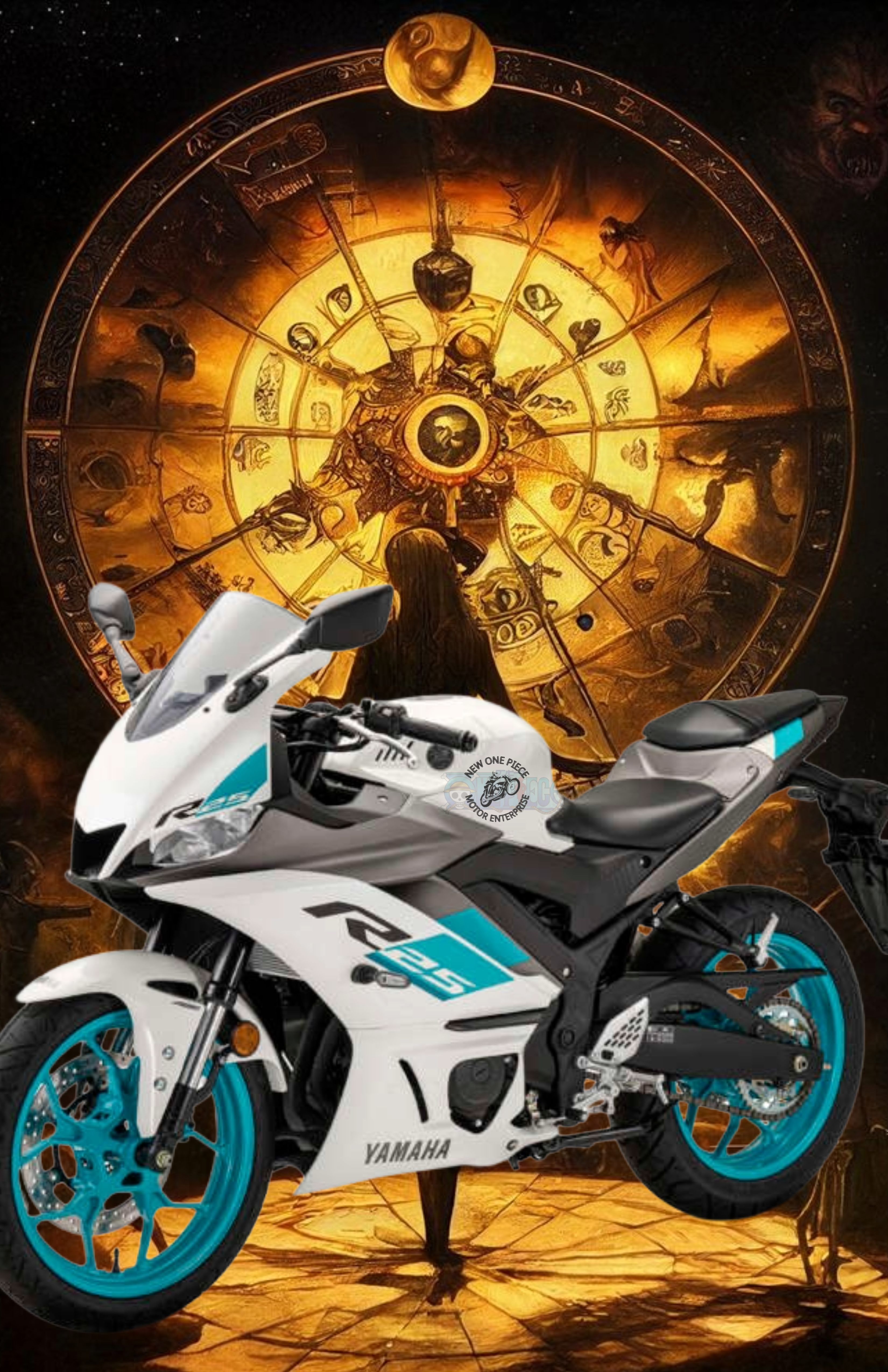 YAMAHA YZF-R25 (GLACIER WHITE)