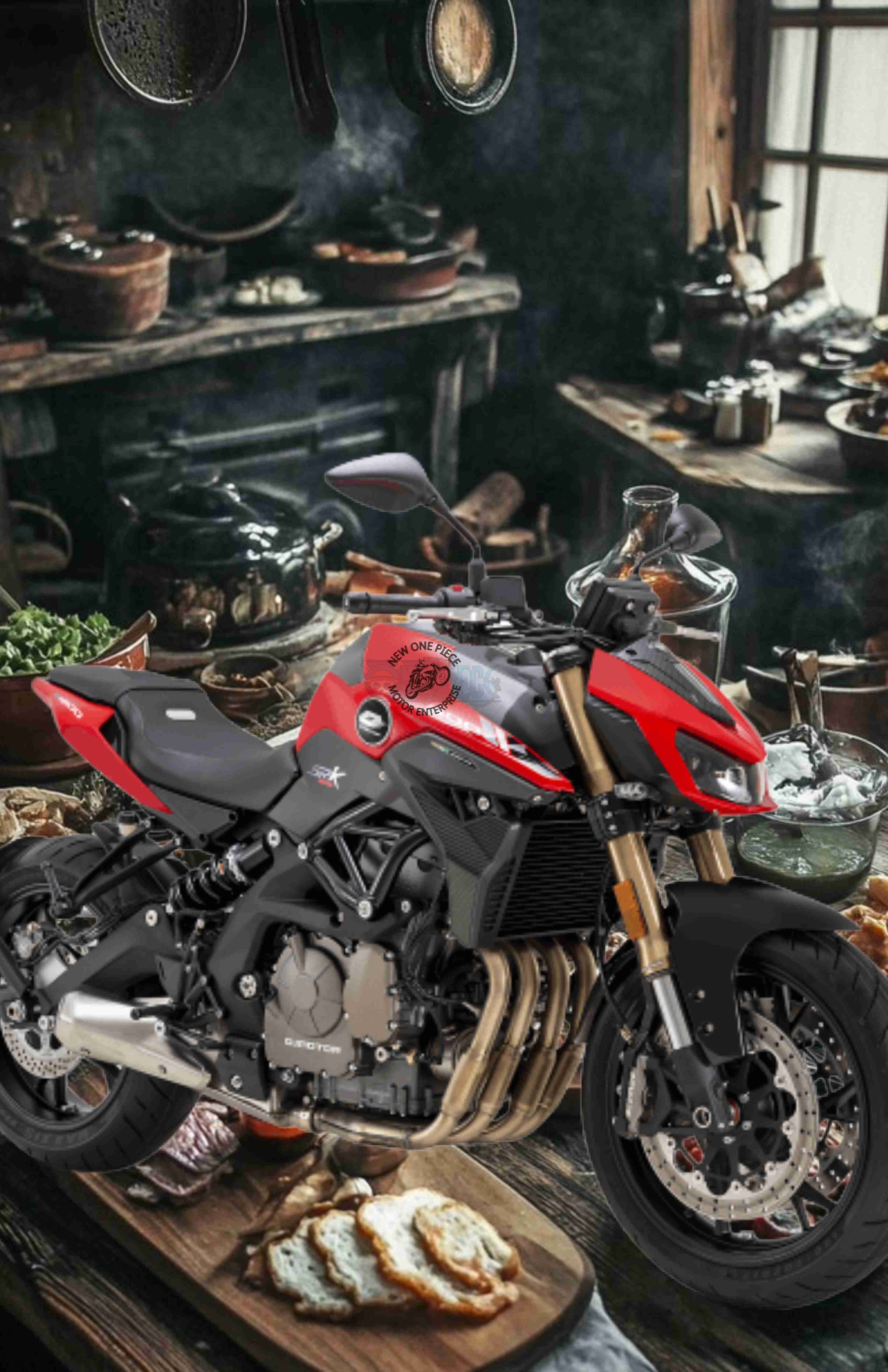 QJMOTOR SRK600 (RED)
