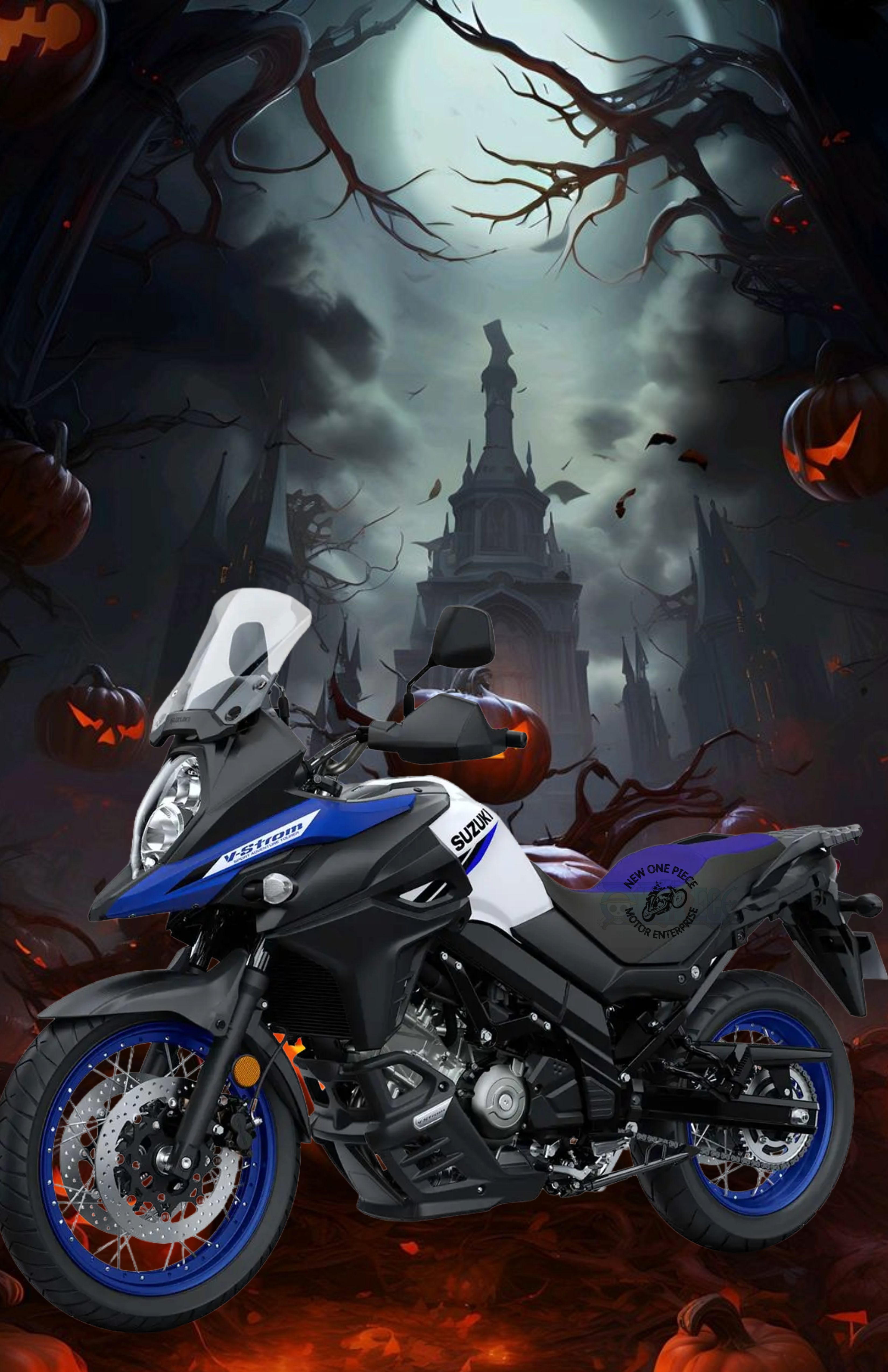 SUZUKI V-STROM 650XT (PEARL VIGOR BLUE)