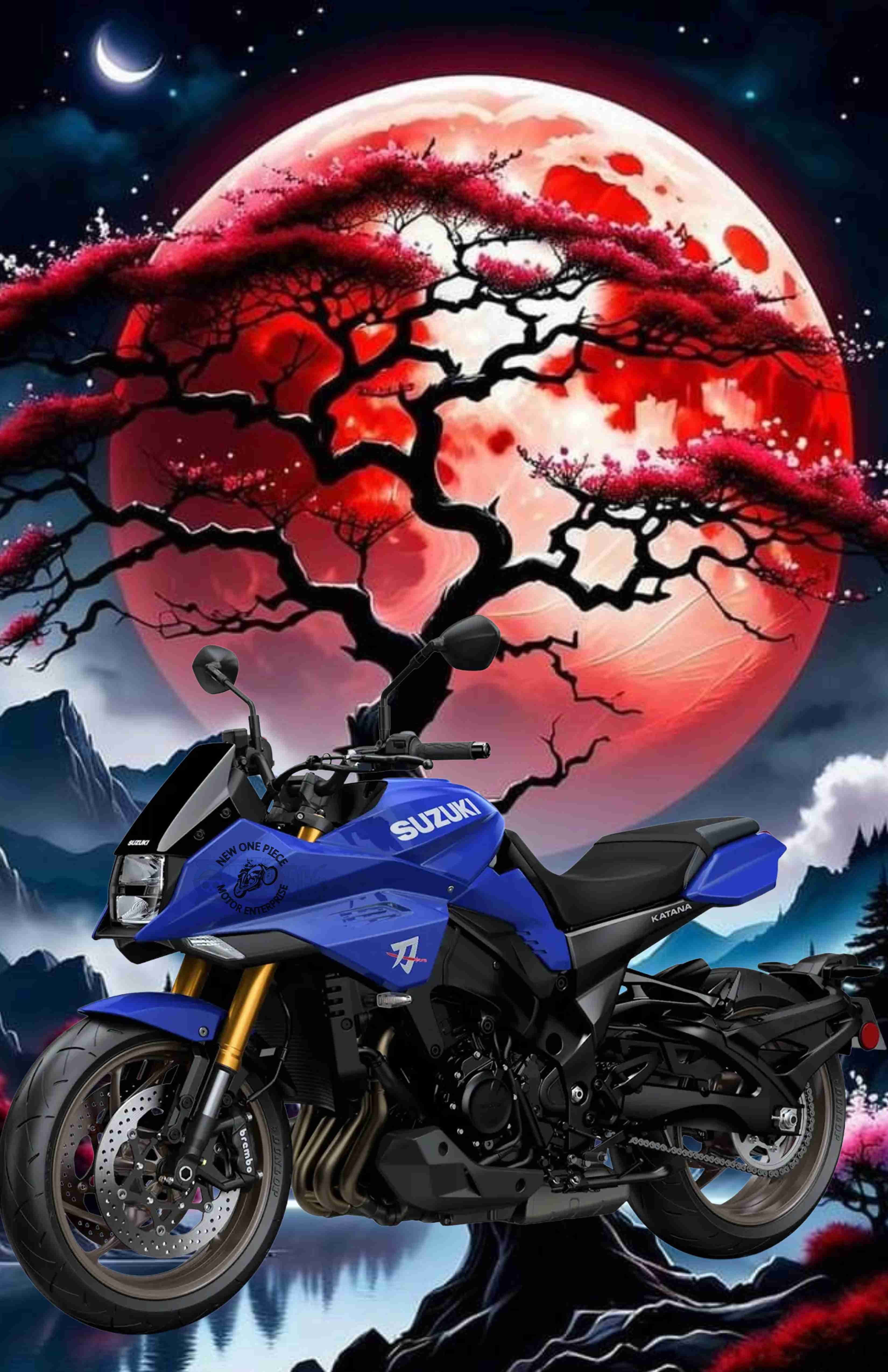 SUZUKI KATANA (PEARL VIGOR BLUE)