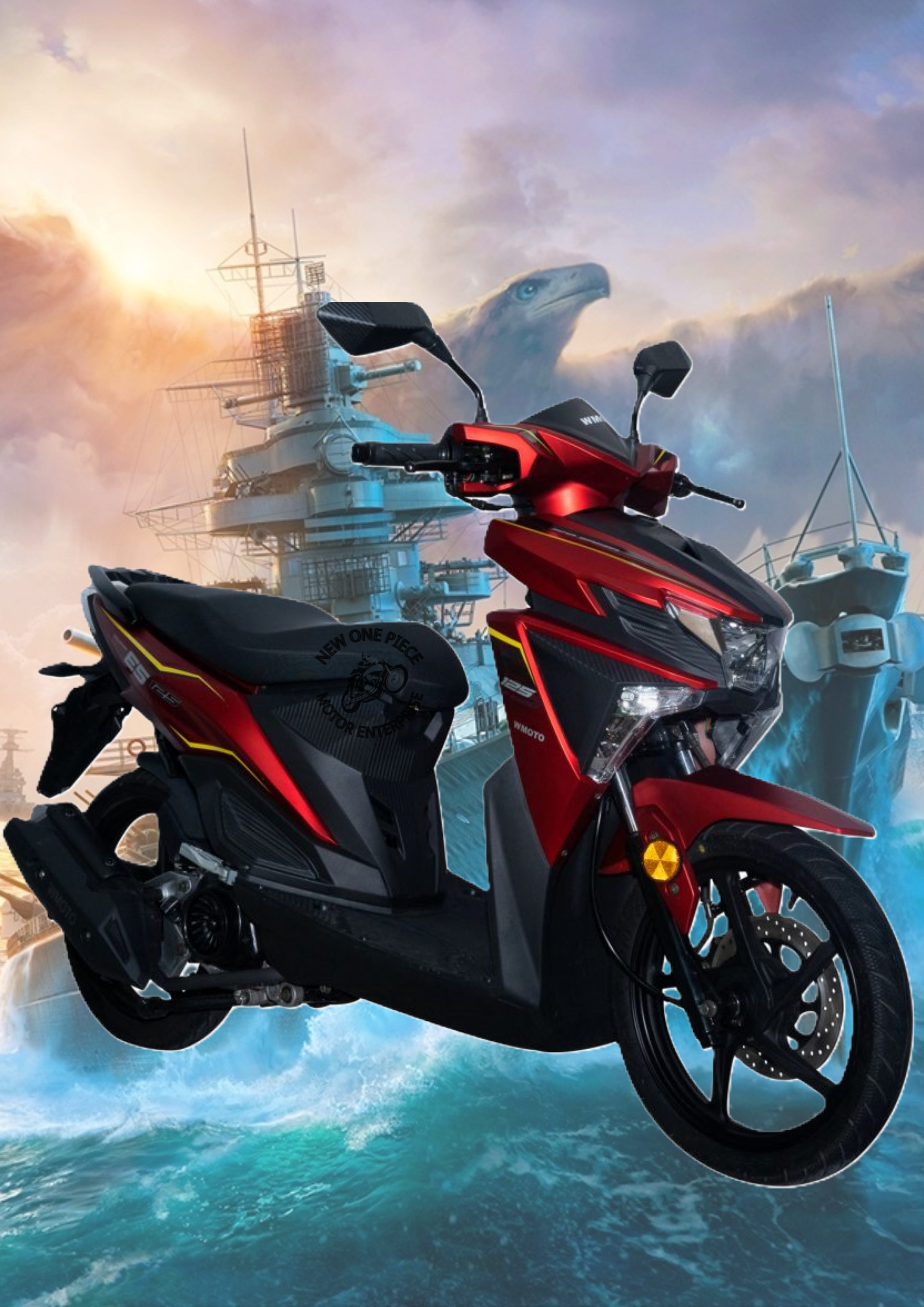 WMOTO ES125 (RED)