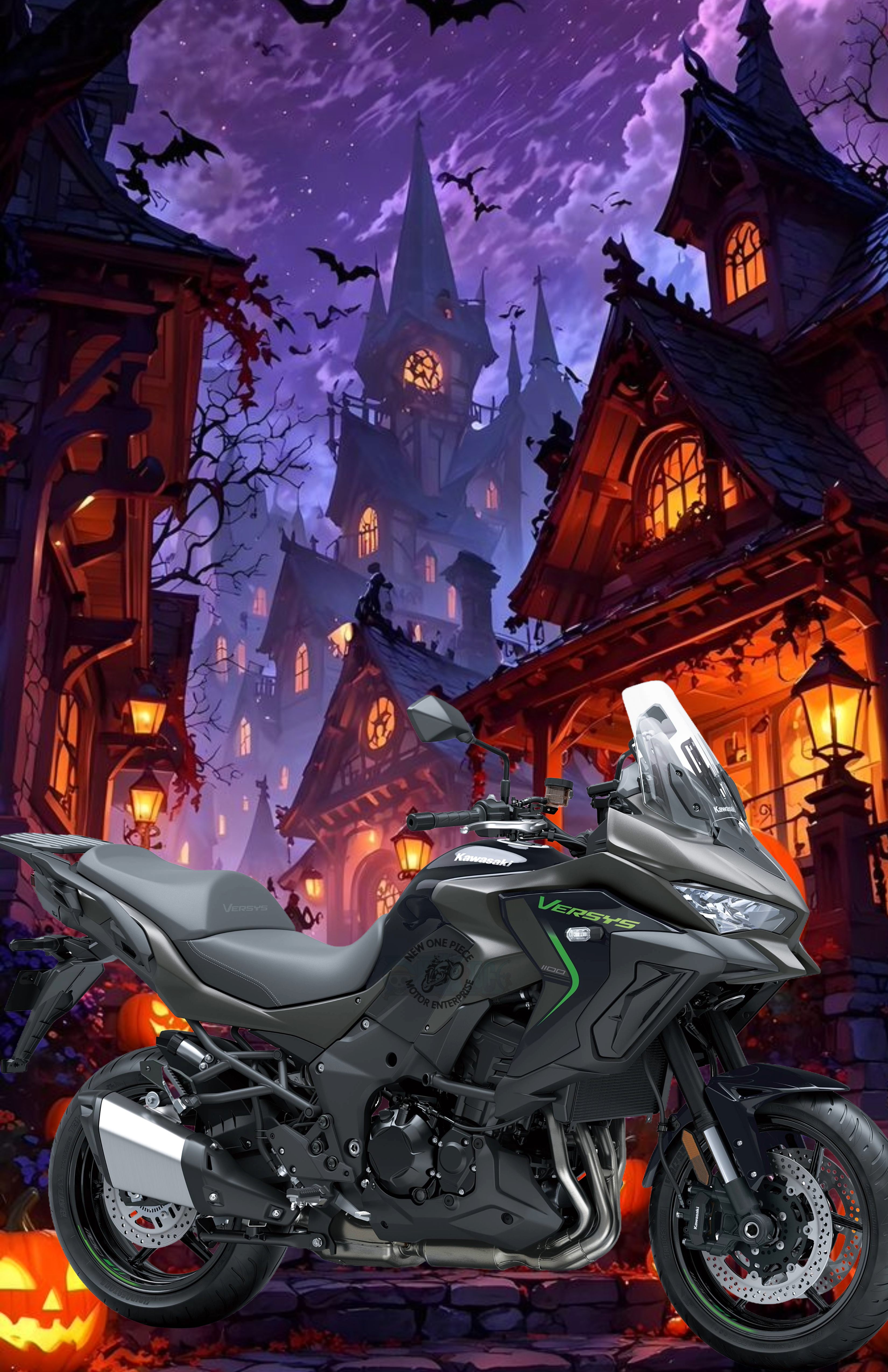 KAWASAKI VERSYS 1100 (METALLIC MATTE GRAPHENESTEEL GRAY)