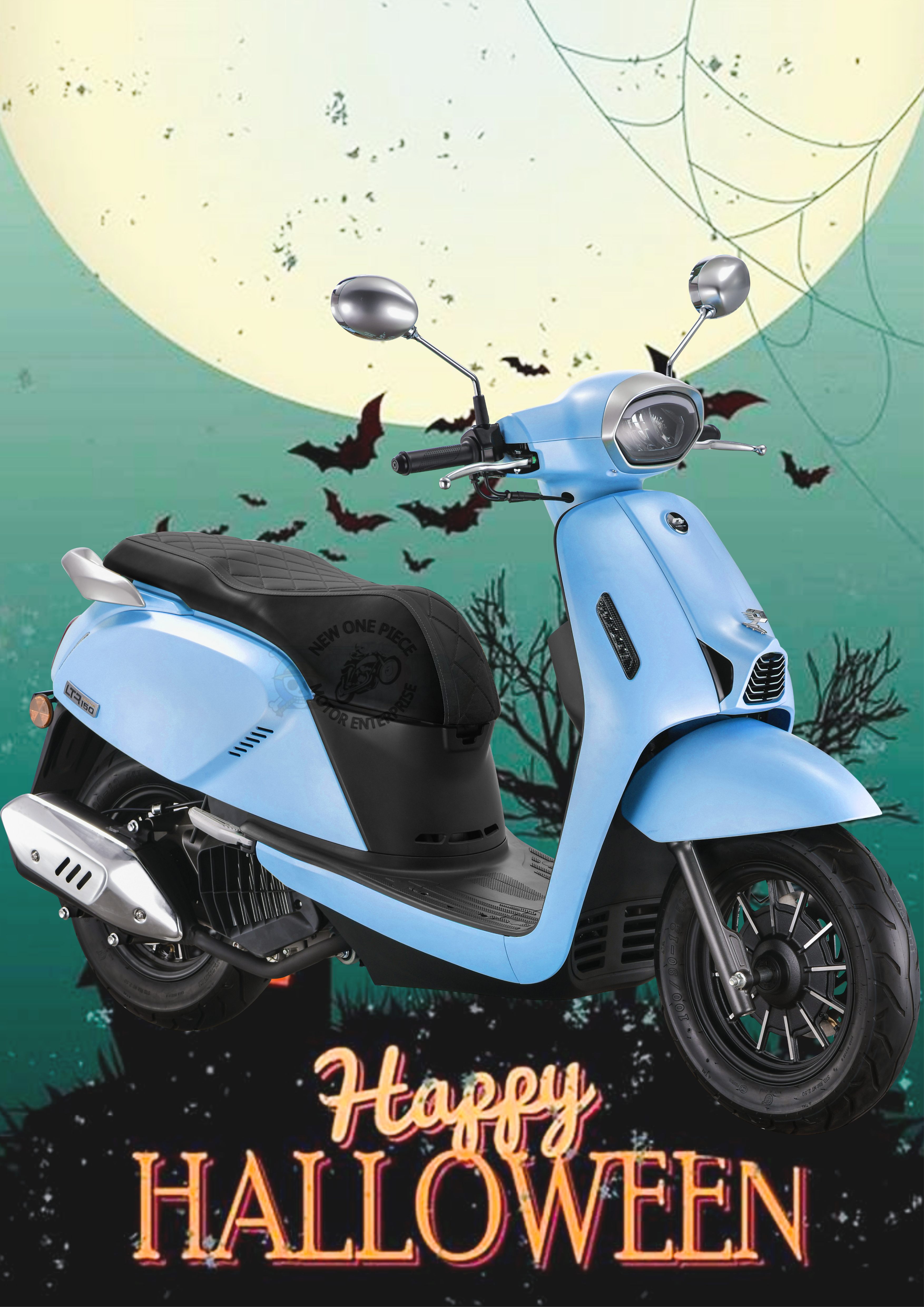 QJMOTO LTR150 (BLUE)