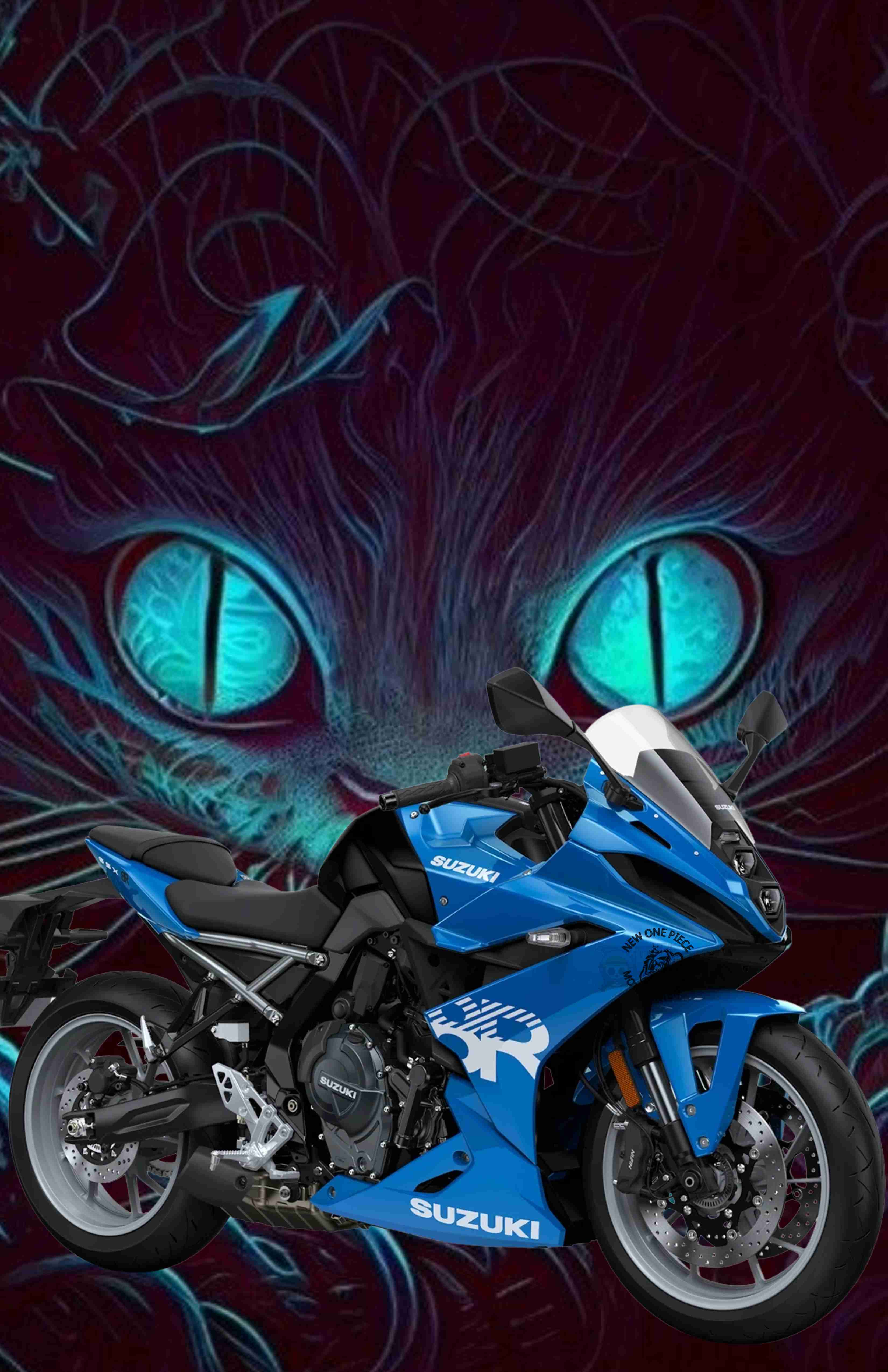 SUZUKI GSX-8R (METALLIC TRITON BLUE)