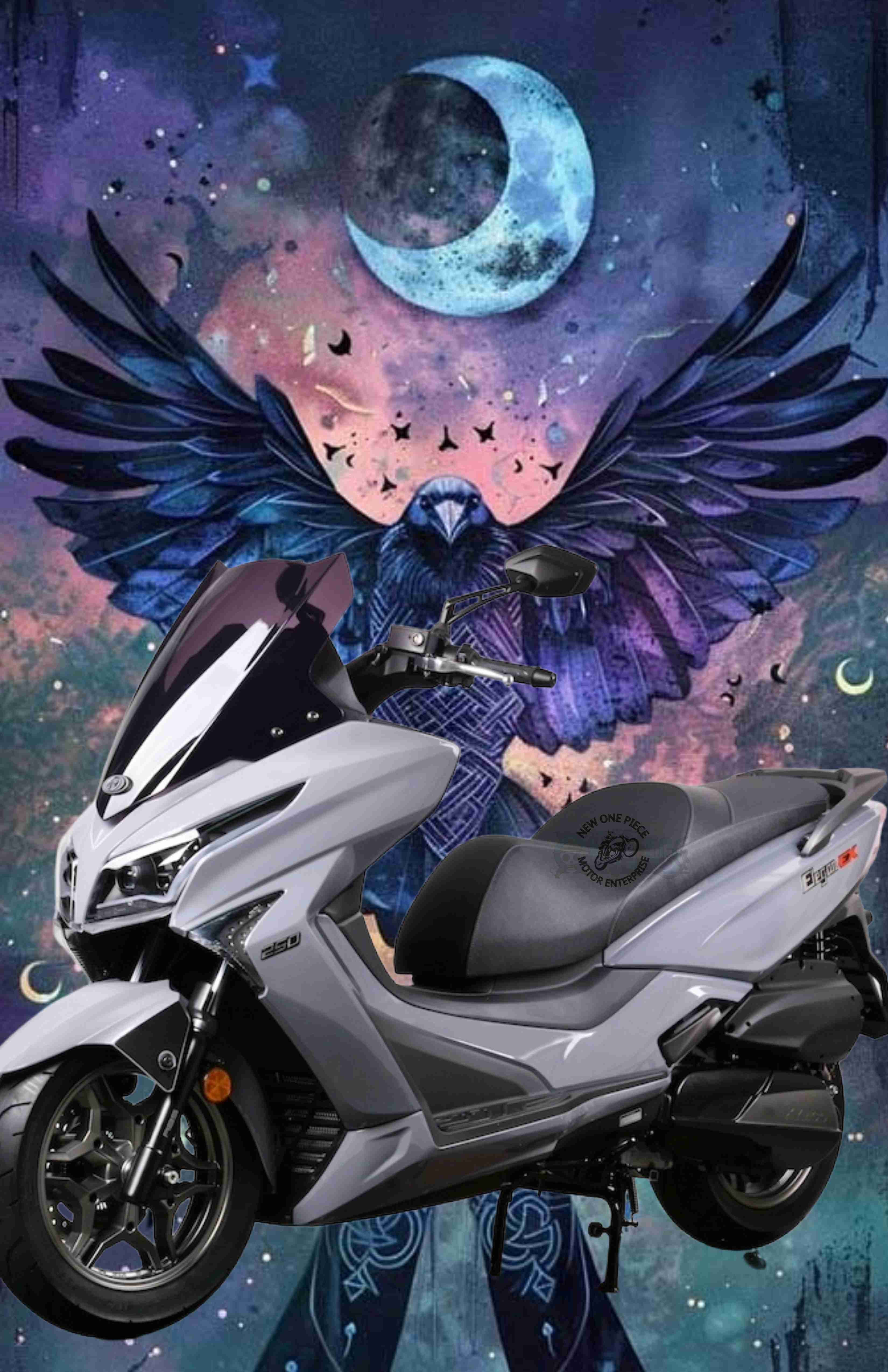 MODENAS ELEGAN EX (PLAIN GREY)
