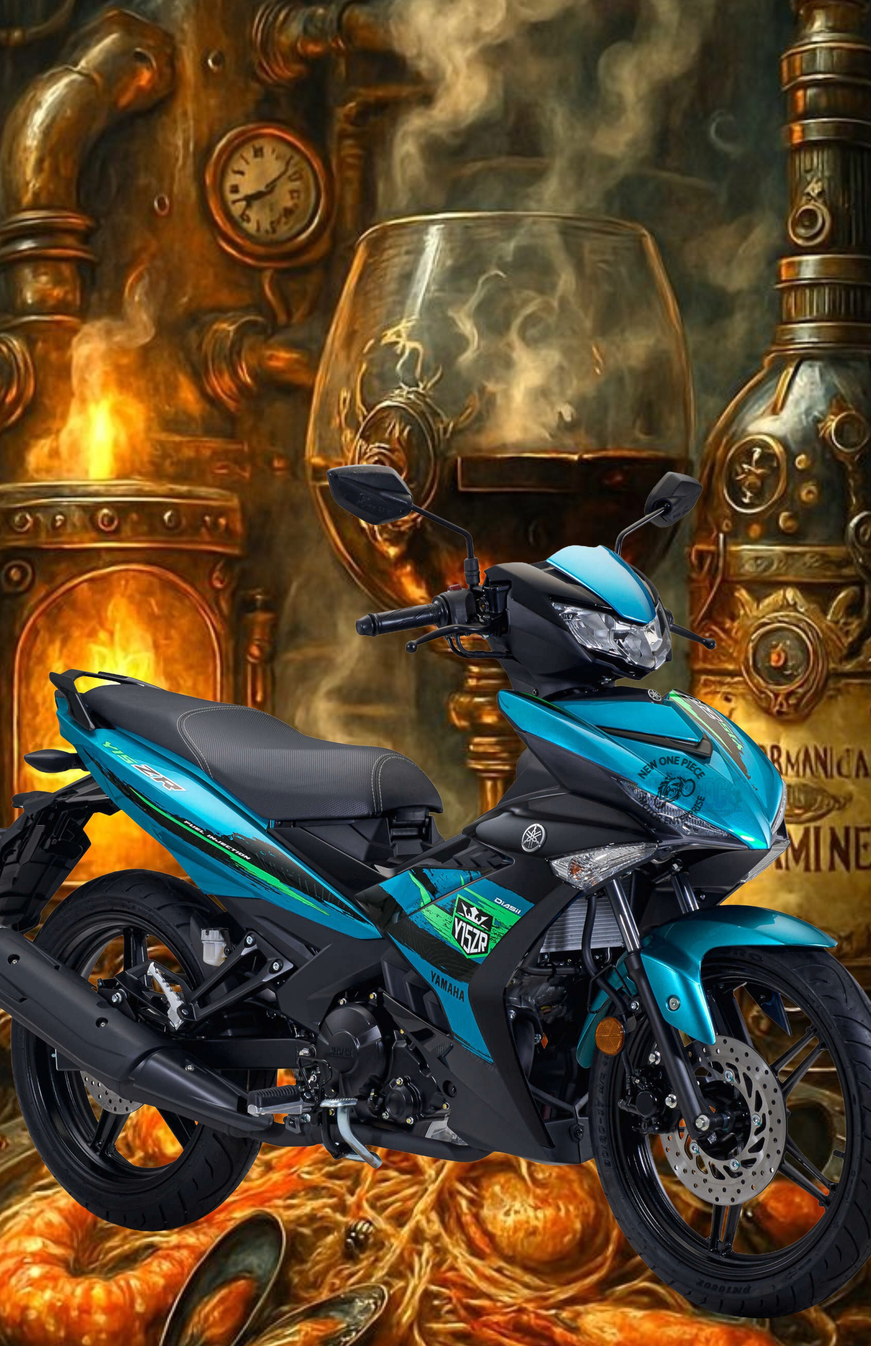 YAMAHA Y15ZR (CYAN)