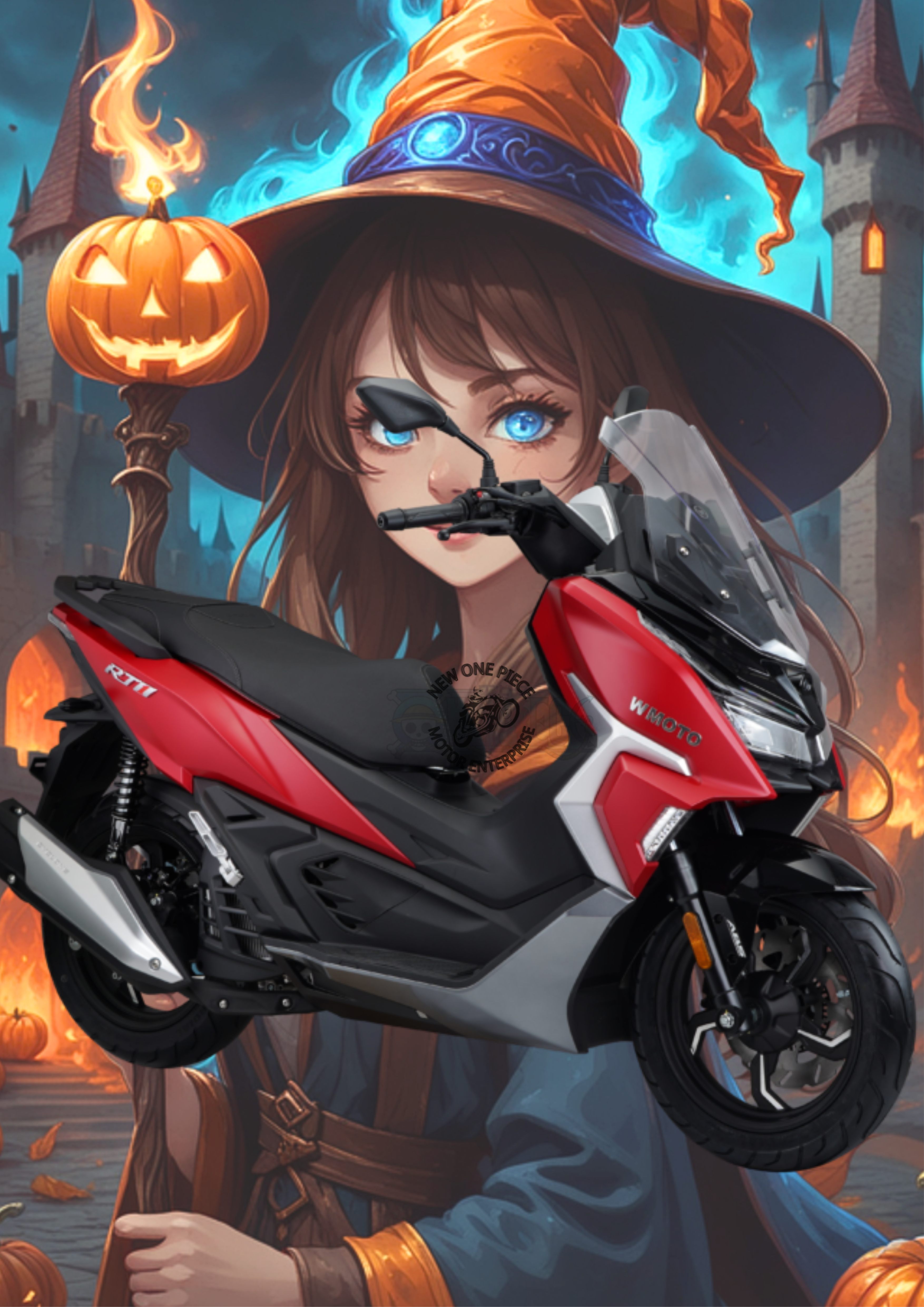 WMOTO RT1 (MATTE RED)
