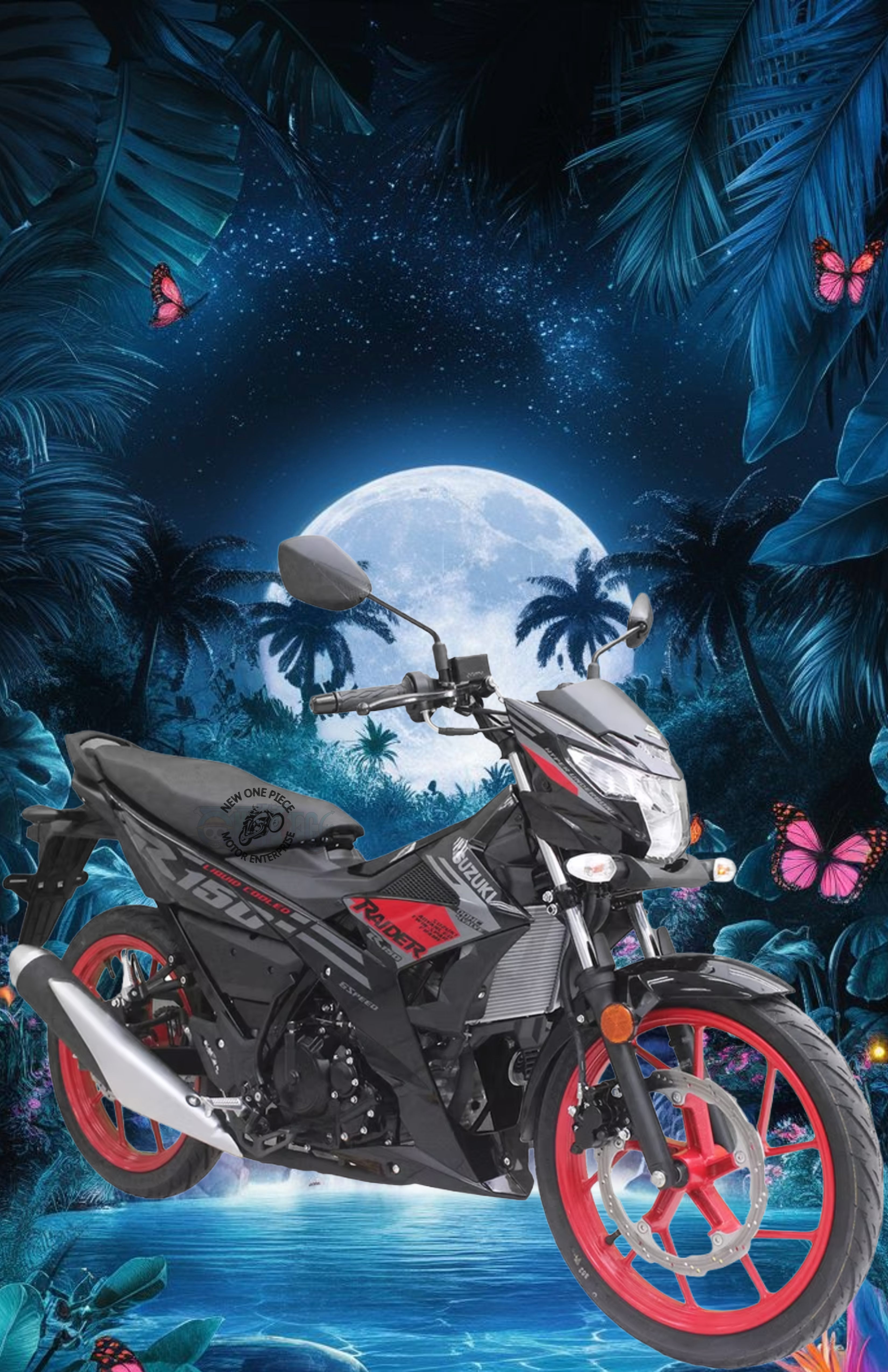 SUZUKI RAIDER R150FI (TITAN BLACK)