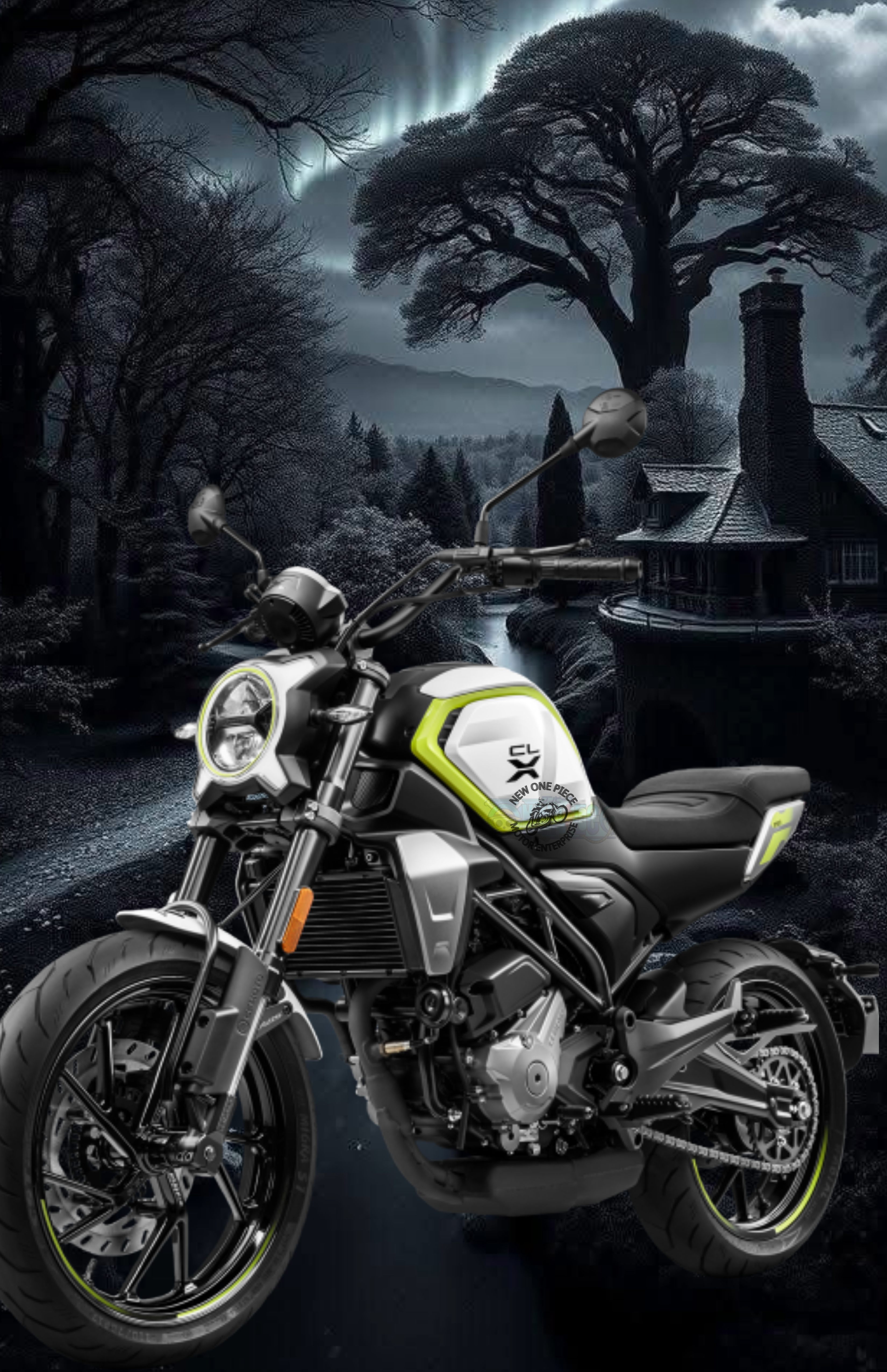 CFMOTO 250 CL-X (NEBULA WHITE/NEBULA BLACK)